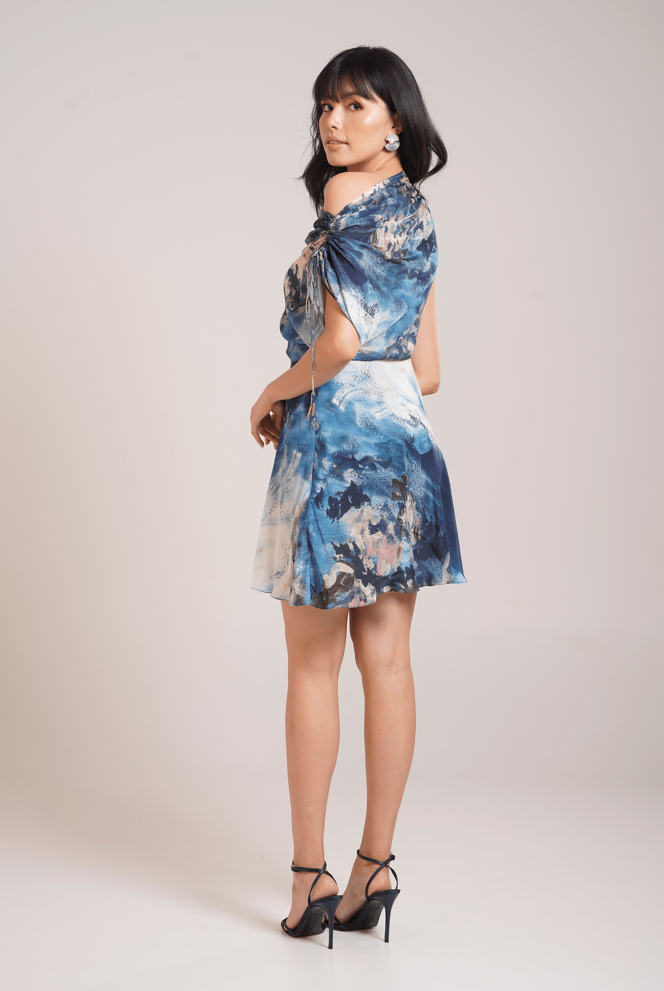 Nuri Ruched Dress - CiceroniDressesAdvait