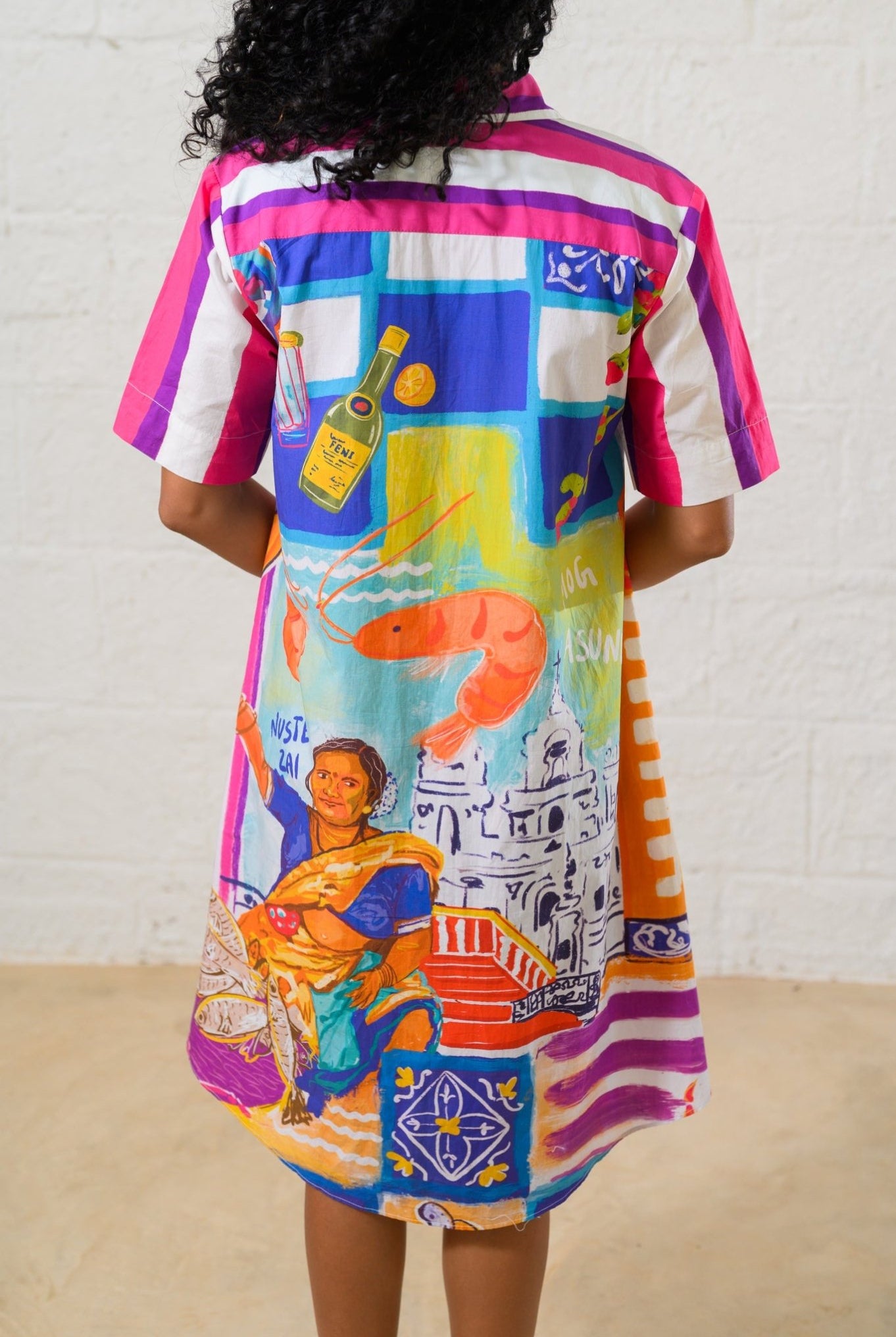 Nuste Zai Shirt Dress - CiceroniDressesPrachi Kamat