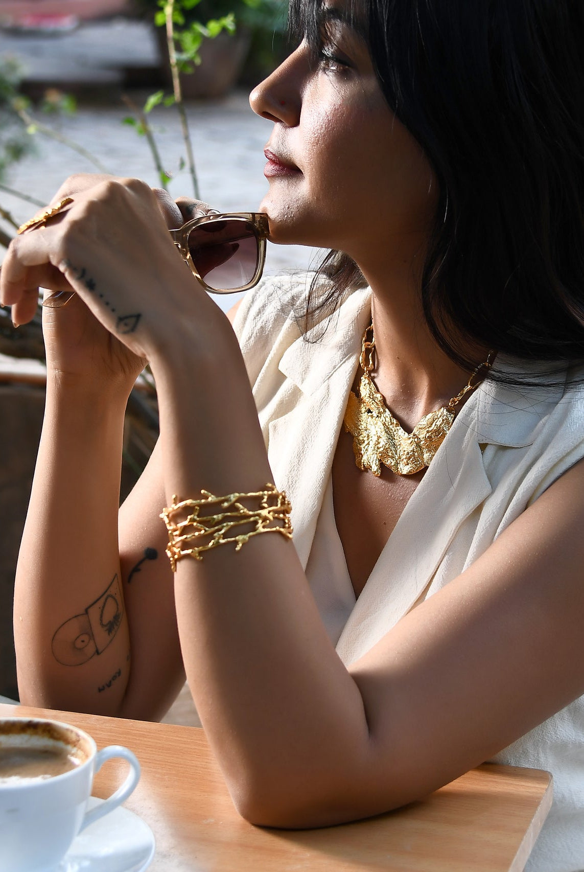 Oak Bark Necklace - CiceroniNecklaceStudio Kassa