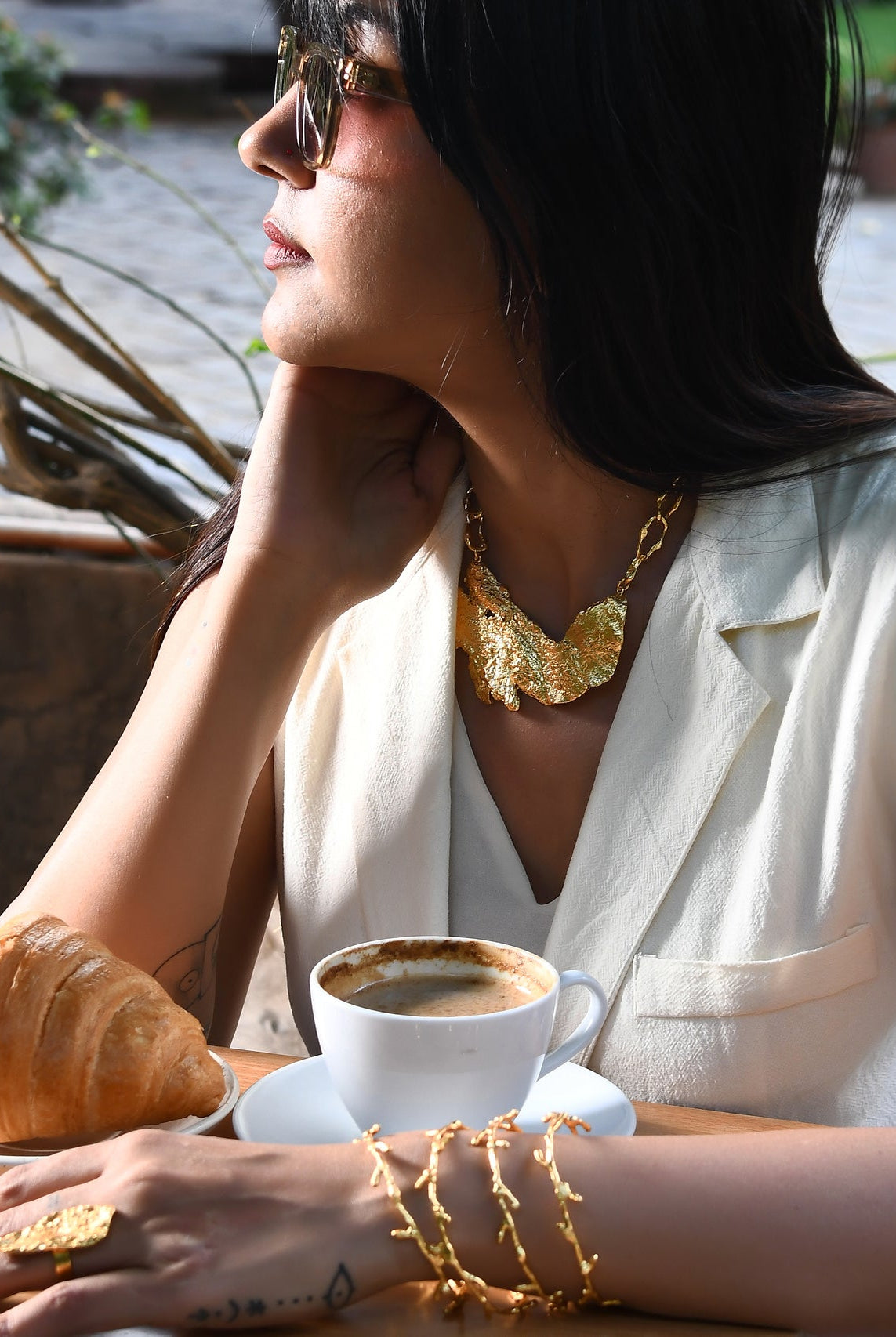 Oak Bark Necklace - CiceroniNecklaceStudio Kassa