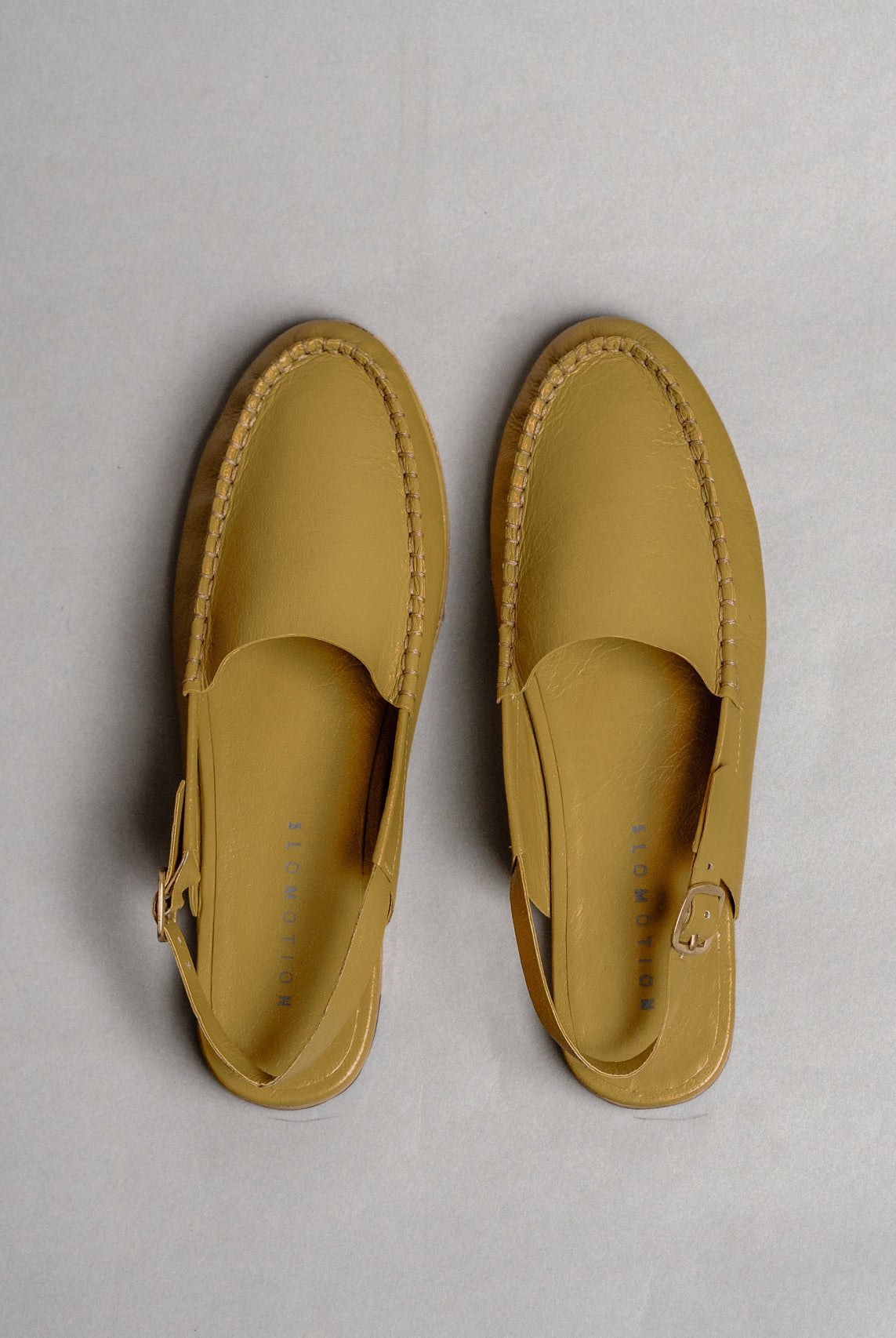Ochre Mule Loafers - Women - CiceroniSandalsSlomotion
