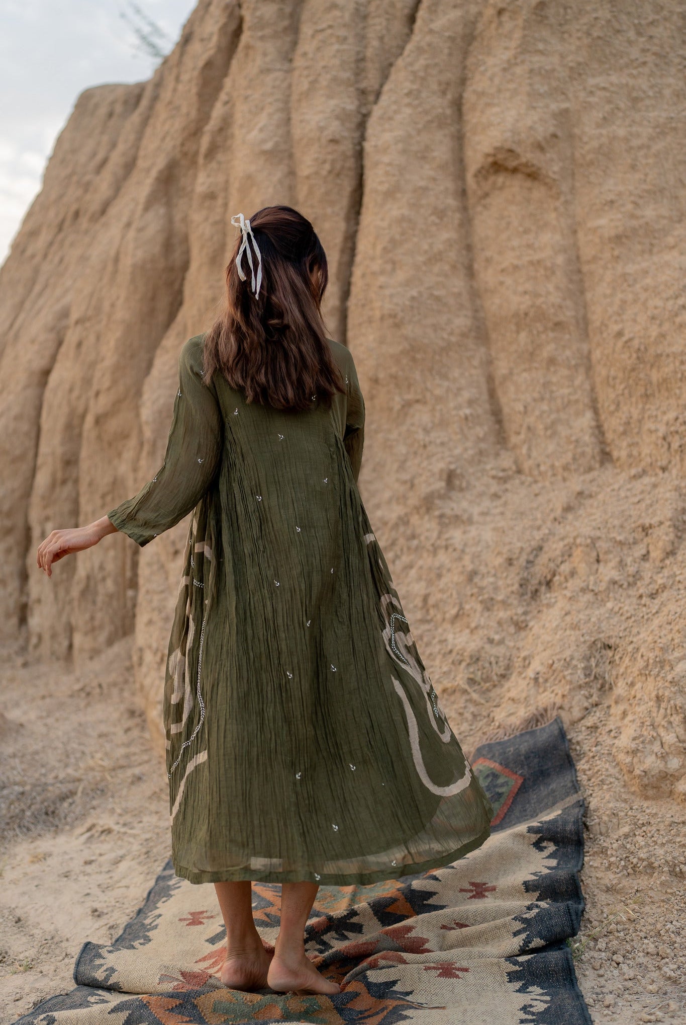 Olive Ruzgar Dress - CiceroniDressesNirjara
