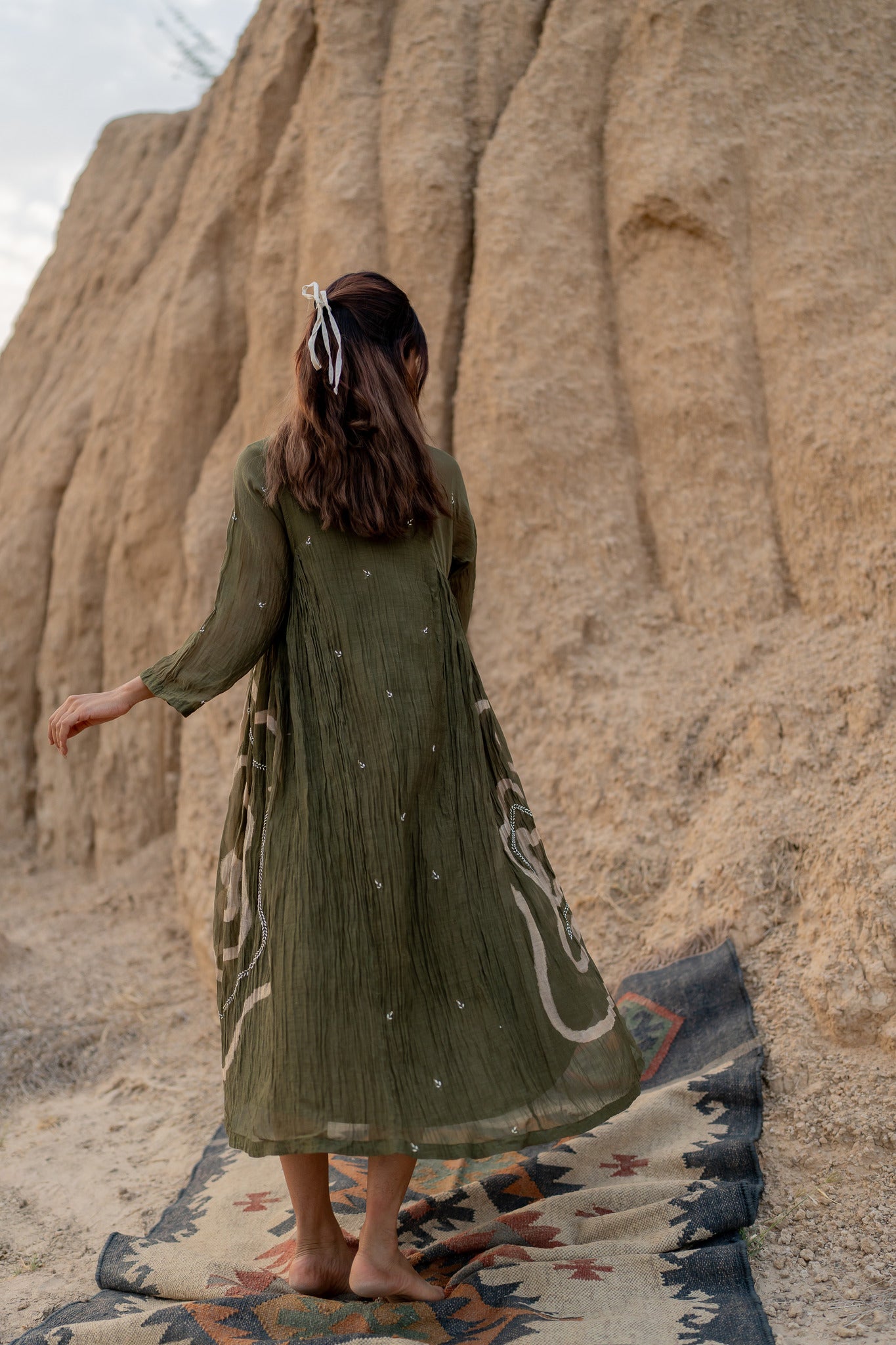 Olive Ruzgar Dress - CiceroniDressesNirjara