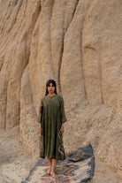 Olive Ruzgar Dress - CiceroniDressesNirjara