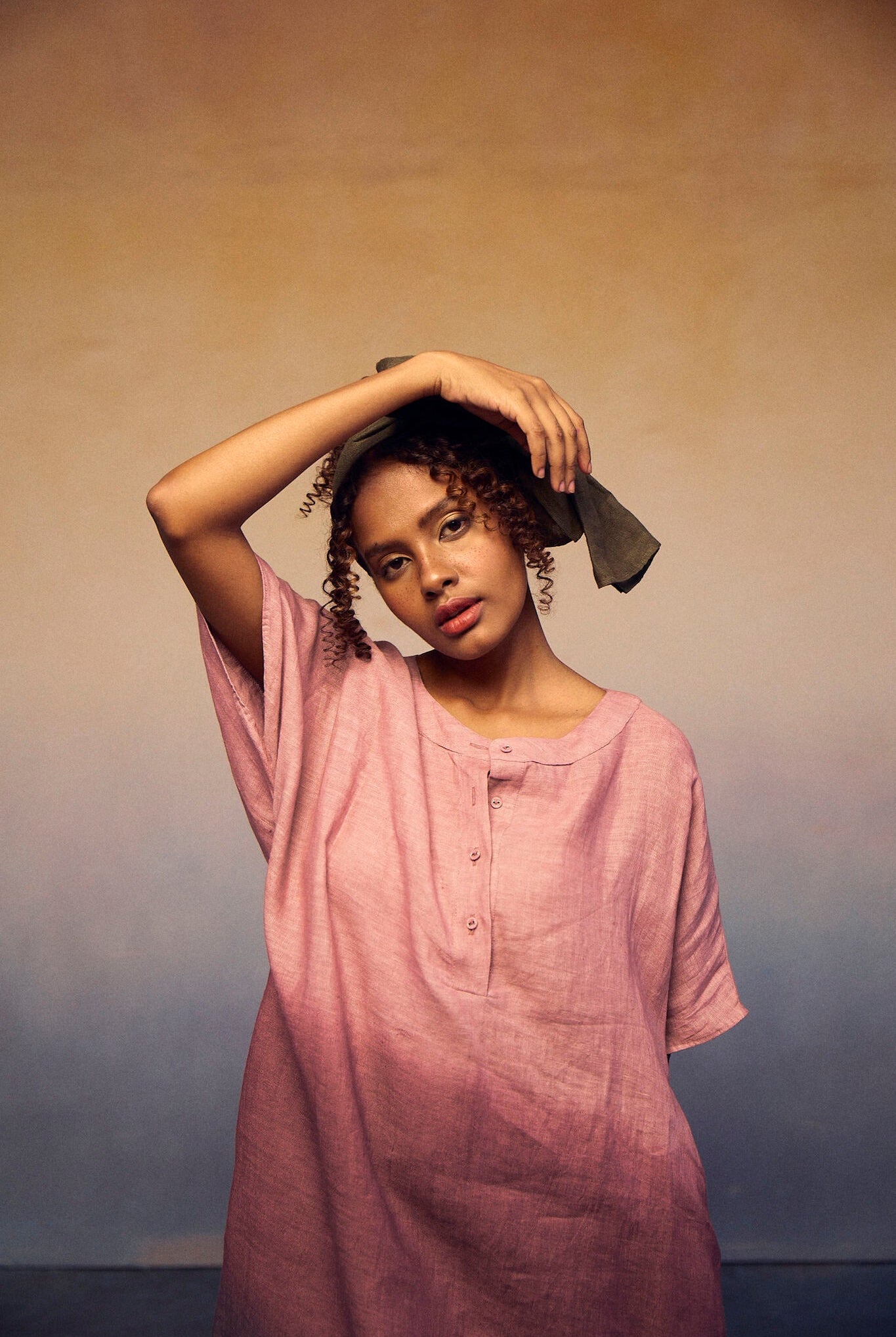 Ombre Block Dress - Lavender - CiceroniDressesPaeony