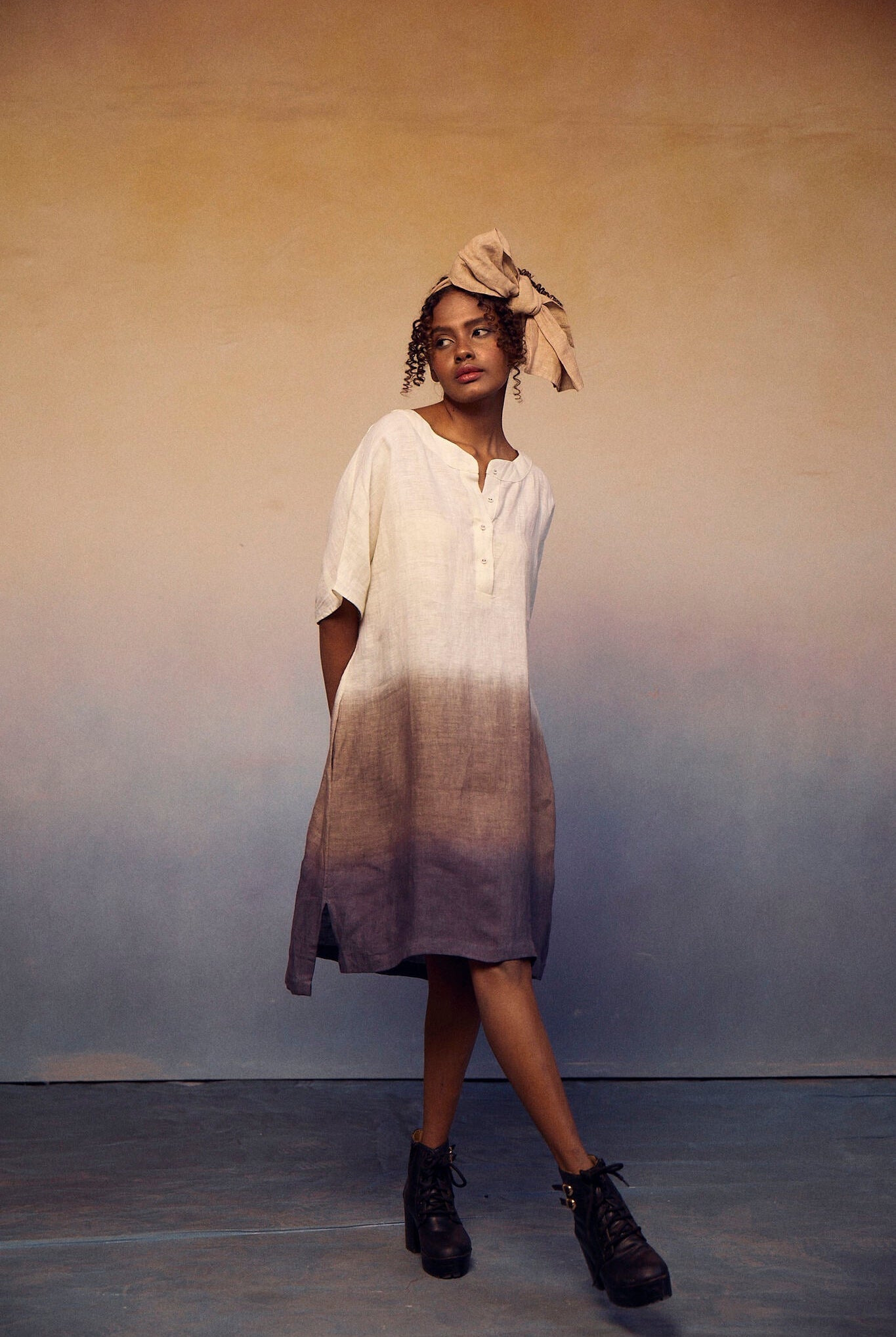 Ombre Block Dress - CiceroniDressesPaeony