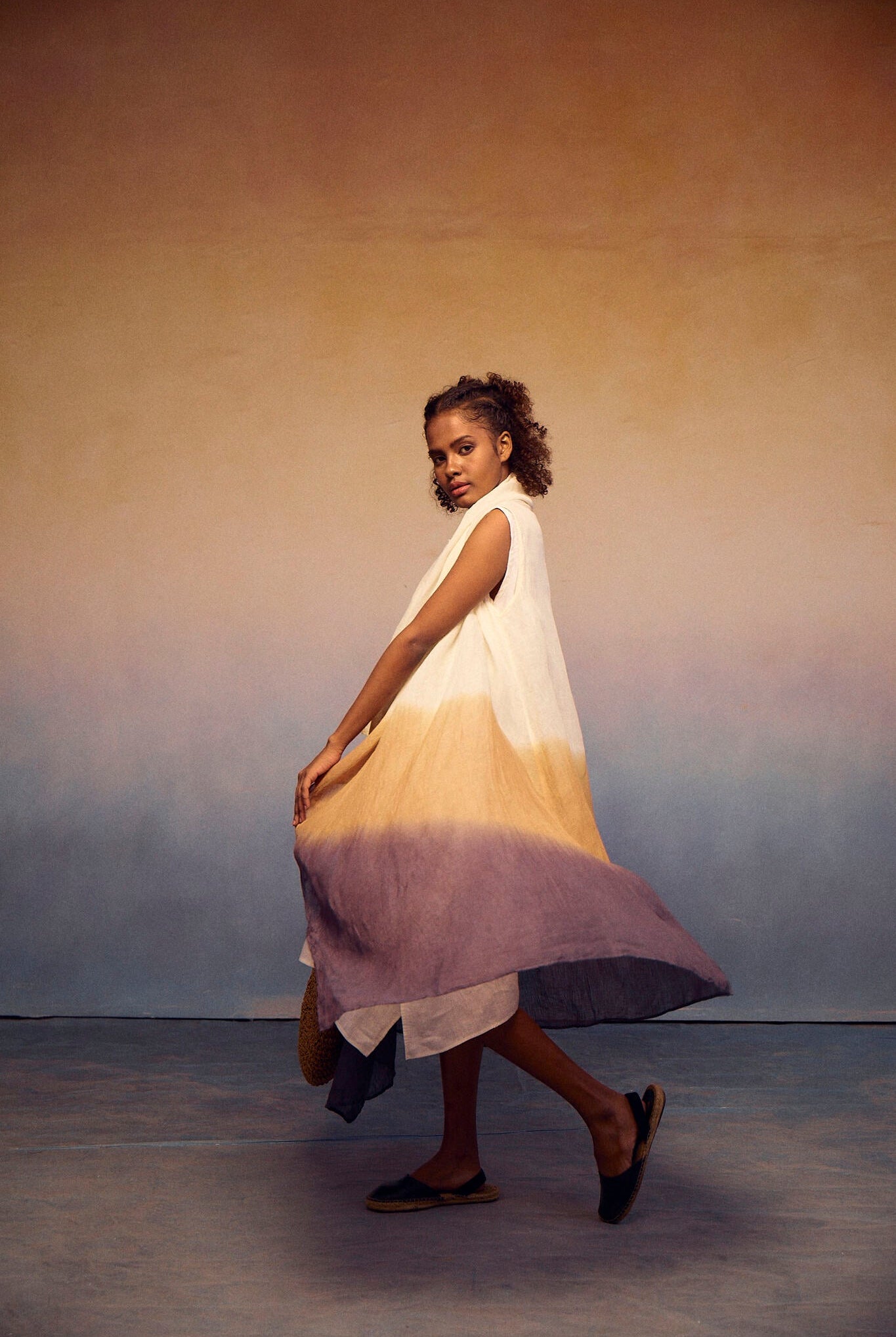 Ombre Kimono - CiceroniKimonoPaeony