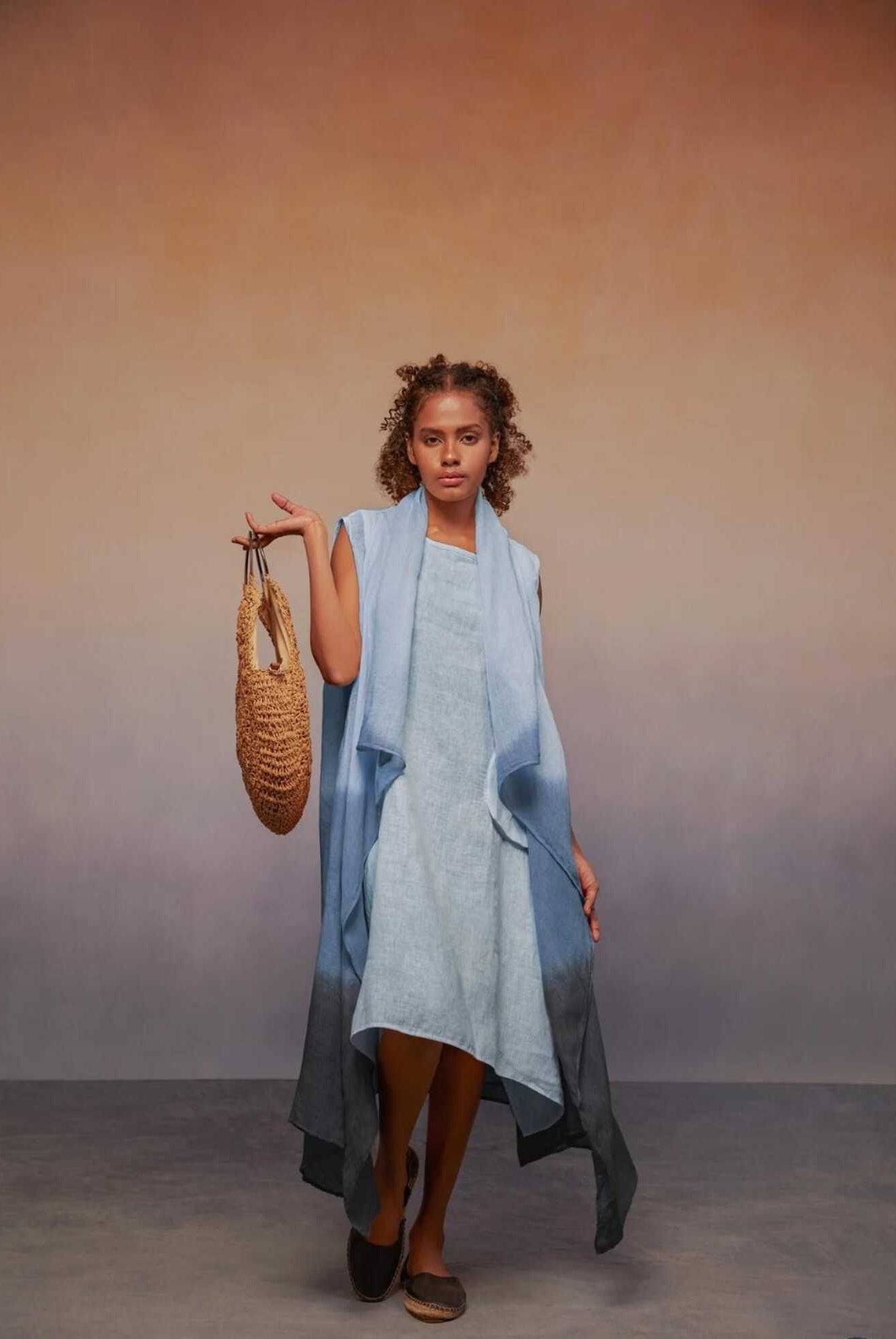 Ombre Kimono - CiceroniKimonoPaeony