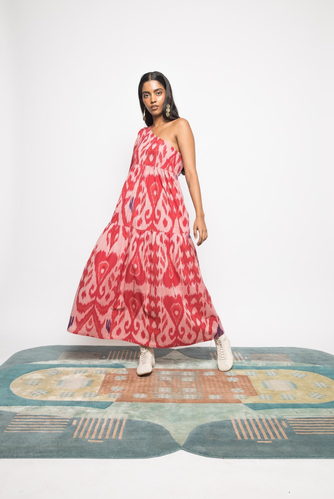 One Shoulder Tier Maxi Dress - CiceroniDressesAnushé Pirani