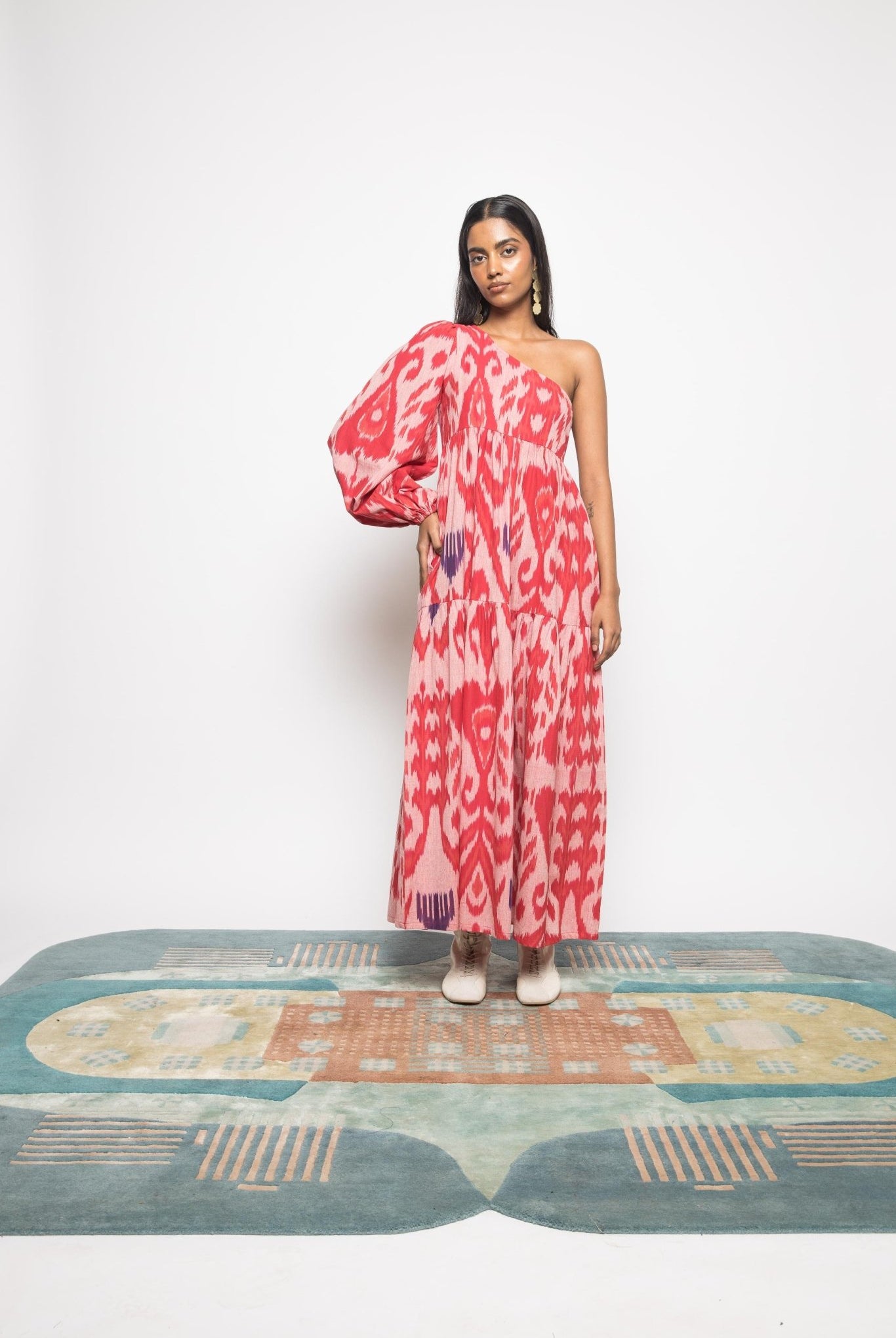 One Shoulder Tier Maxi Dress - CiceroniDressesAnushé Pirani