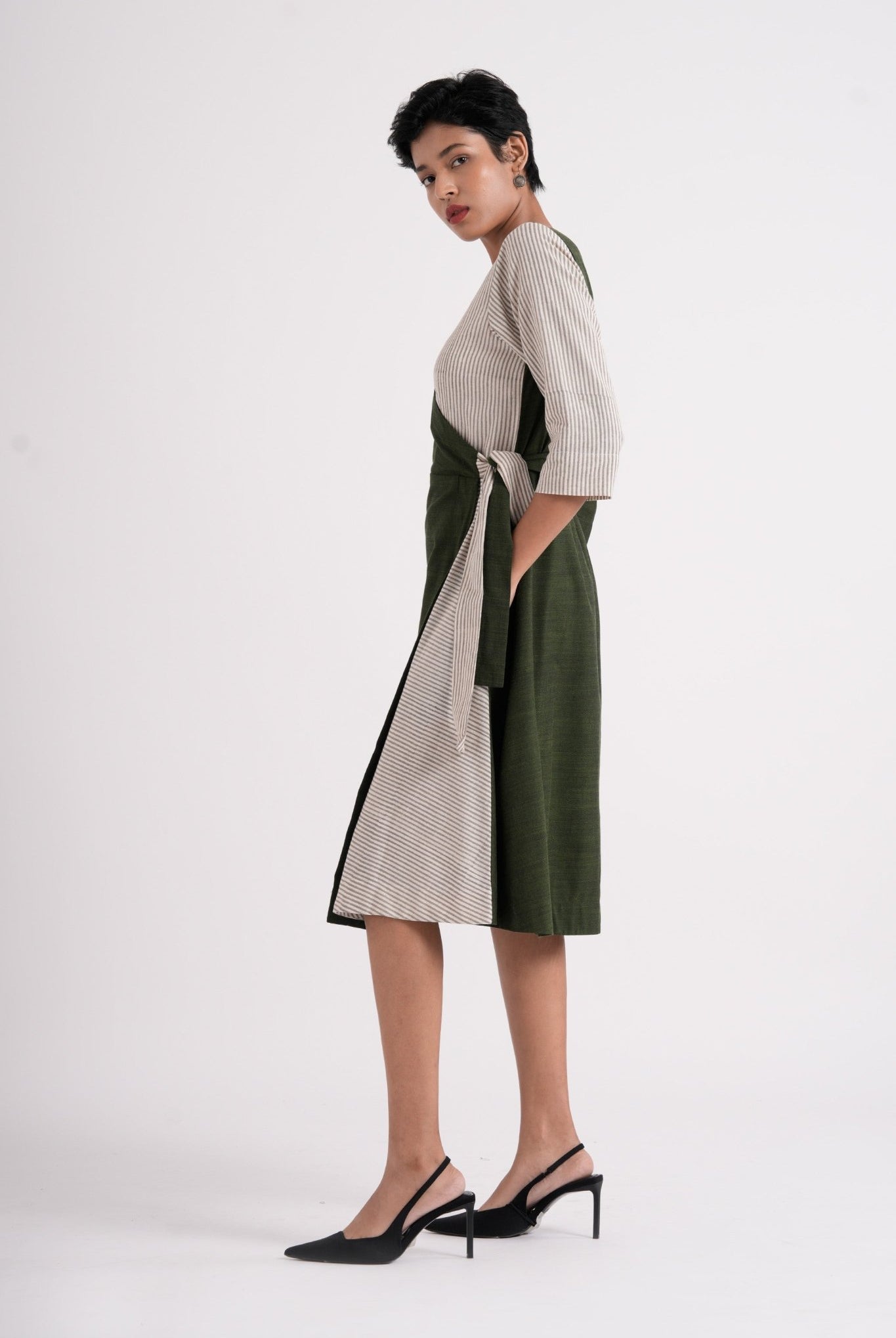 Opal - Seaweed Green - CiceroniDressesThe Kaatn Trail