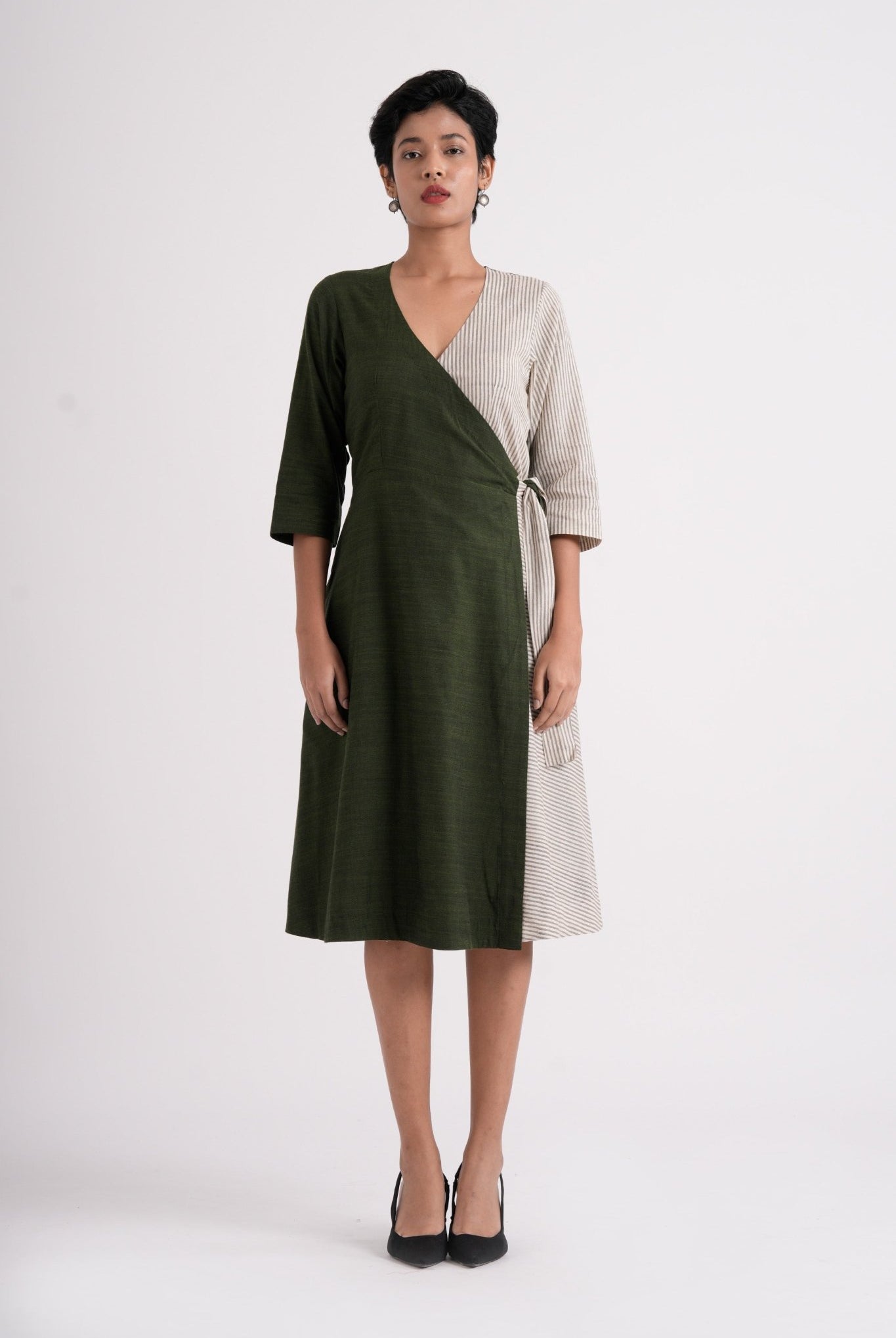 Opal - Seaweed Green - CiceroniDressesThe Kaatn Trail