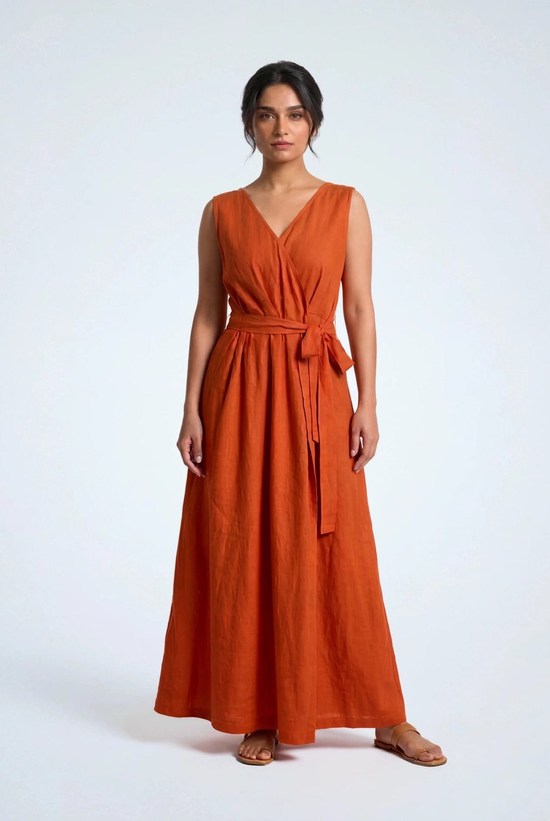 Orange Rust Dress - CiceroniDressesSelfish Clarity