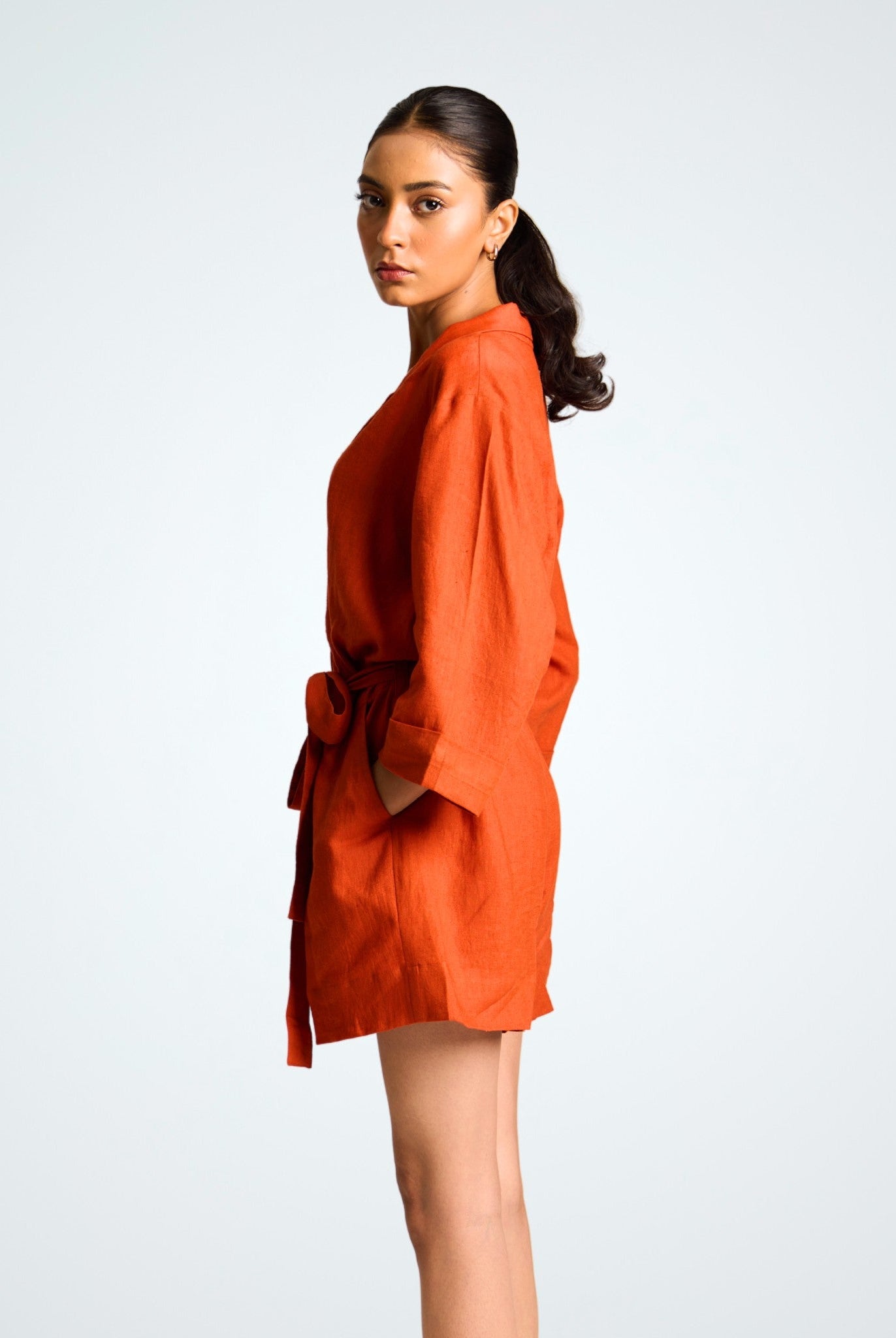 Orange Rust Playsuit - CiceroniJumpsuitSelfish Clarity