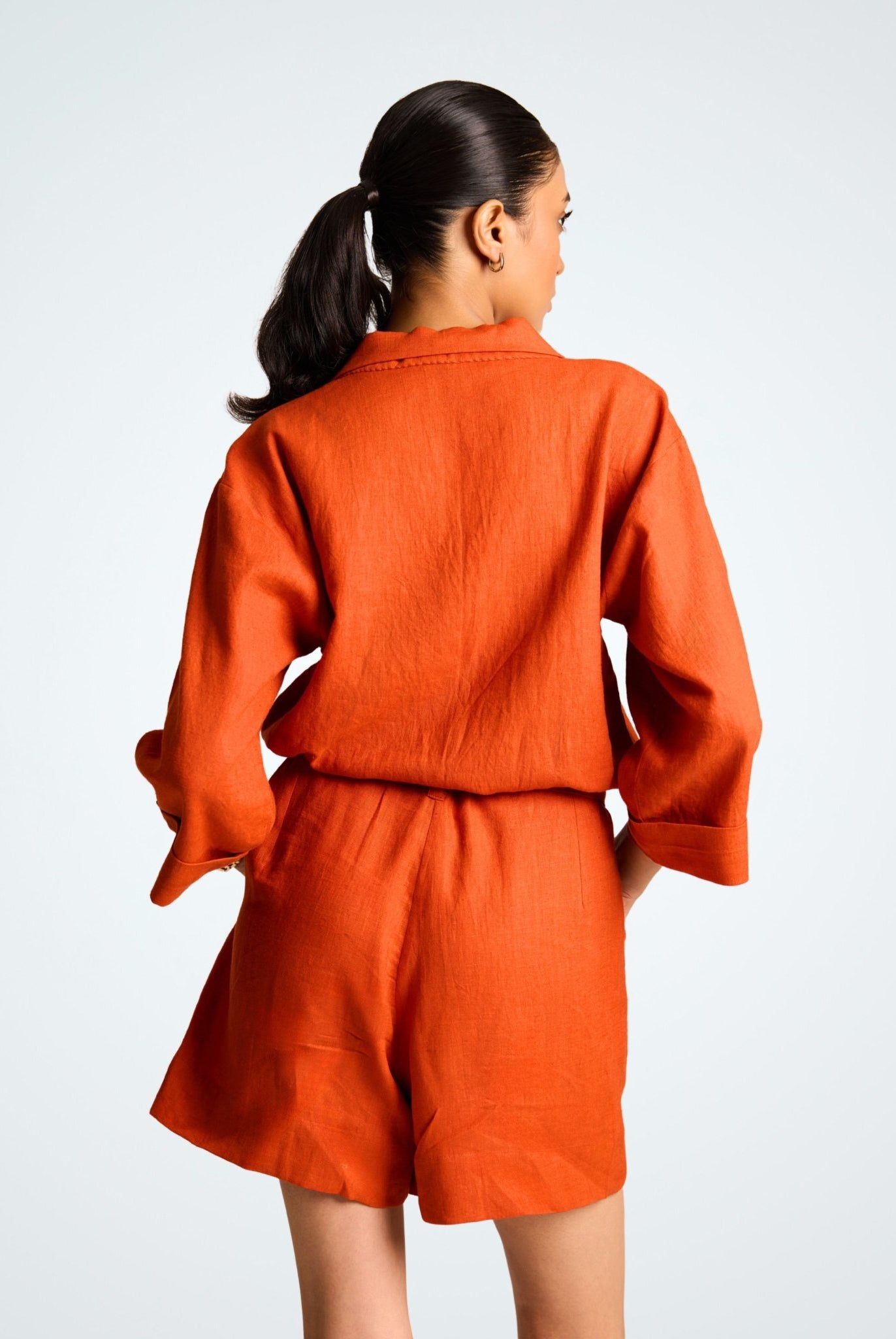 Orange Rust Playsuit - CiceroniJumpsuitSelfish Clarity