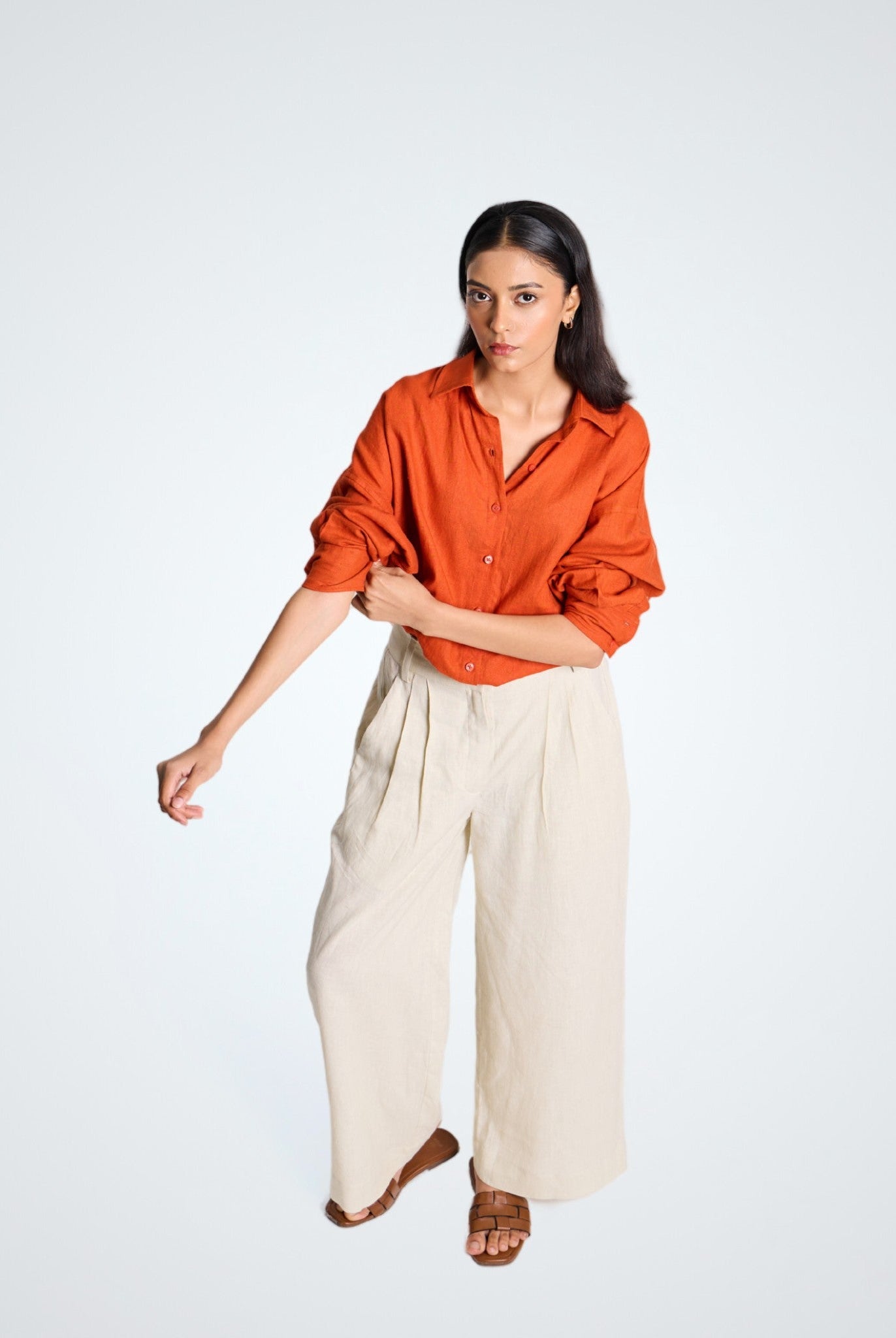 Orange Rust Shirt - CiceroniWomen ShirtsSelfish Clarity