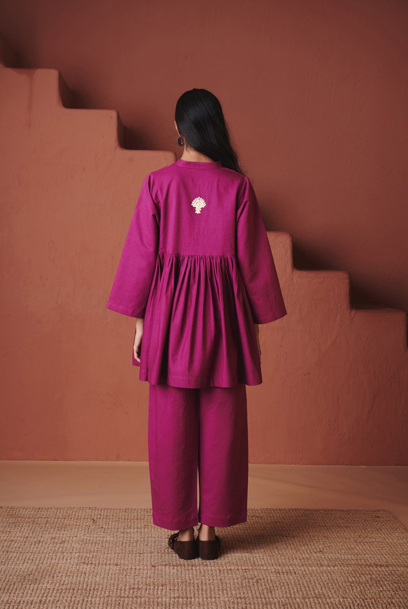 Orchid Co - Linen Gathered Shirt - CiceroniWomen ShirtsSaphed