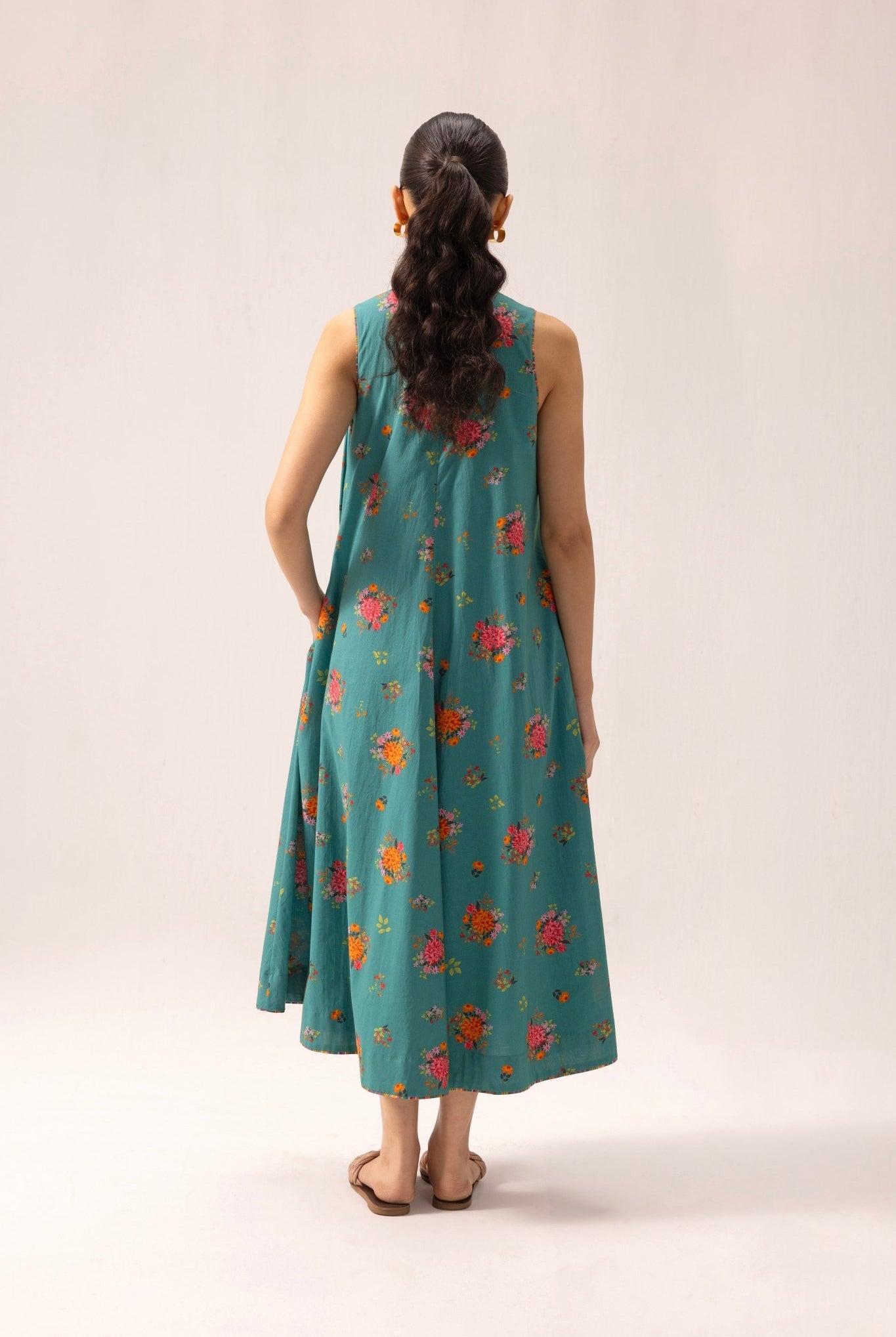 Orchid Dress - Green - CiceroniDressesLabel Shreya Sharma