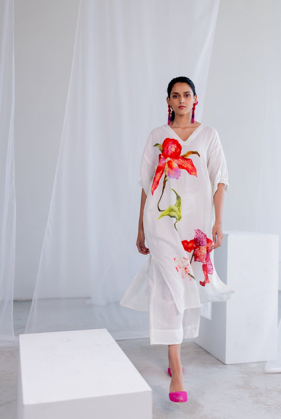 Orchids Frost Kurta Set - CiceroniKurta Set, Everyday WearSilai Studio