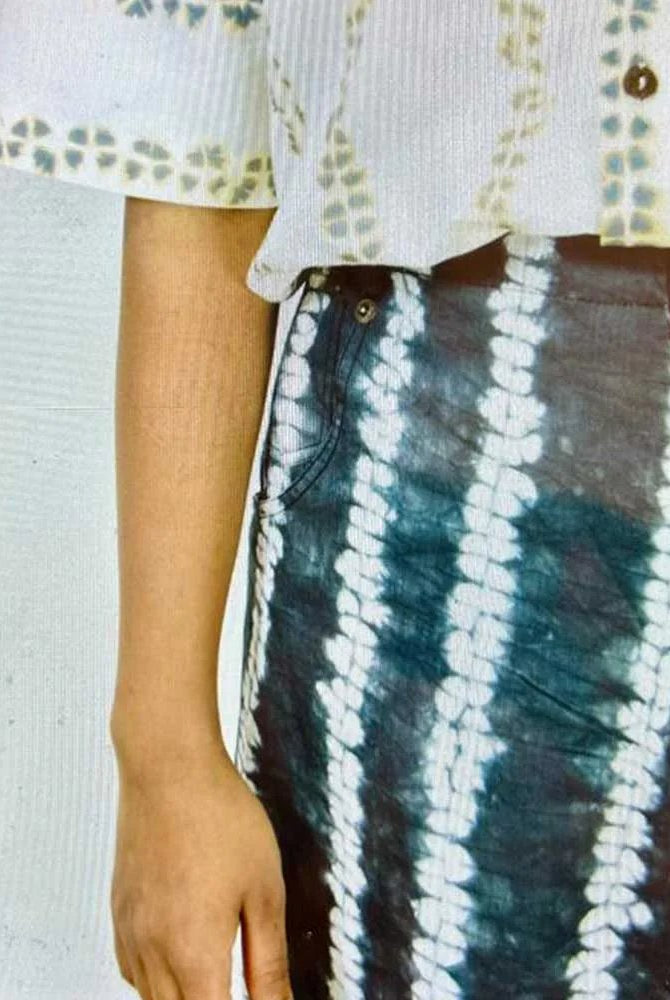 Organic Tie and Dye Black Pant - CiceroniPantsSonica Sarna