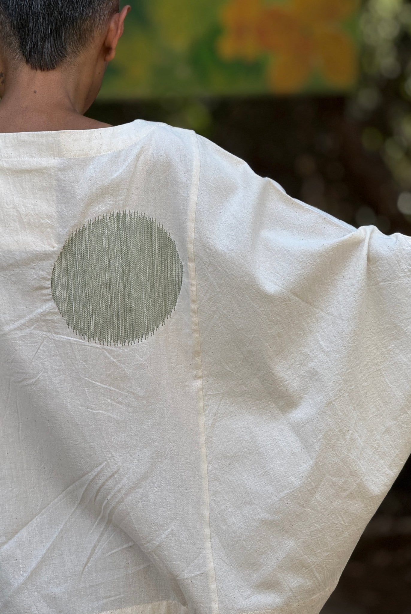 Origami Polka White Top - CiceroniTopsChiu