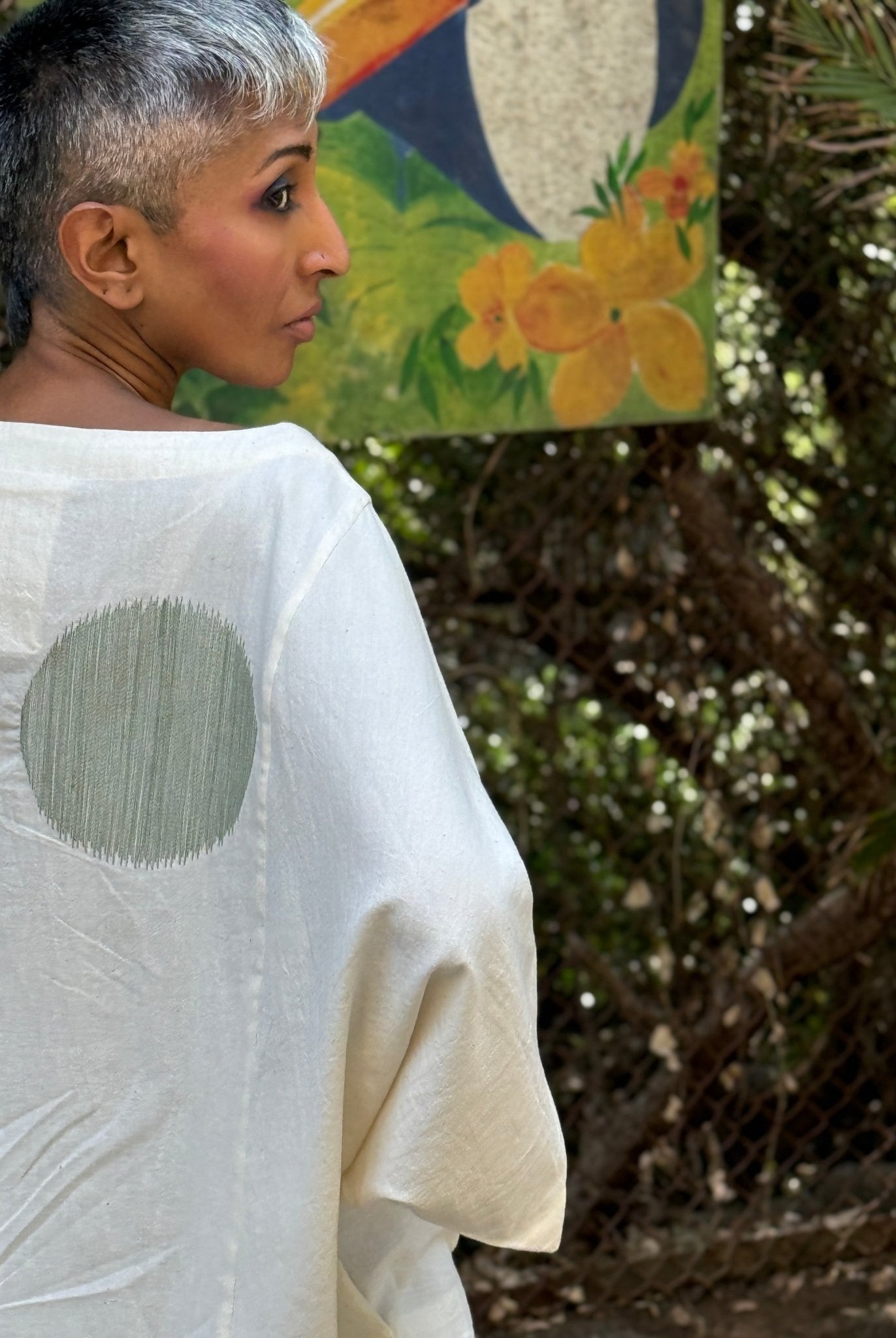 Origami Polka White Top - CiceroniTopsChiu