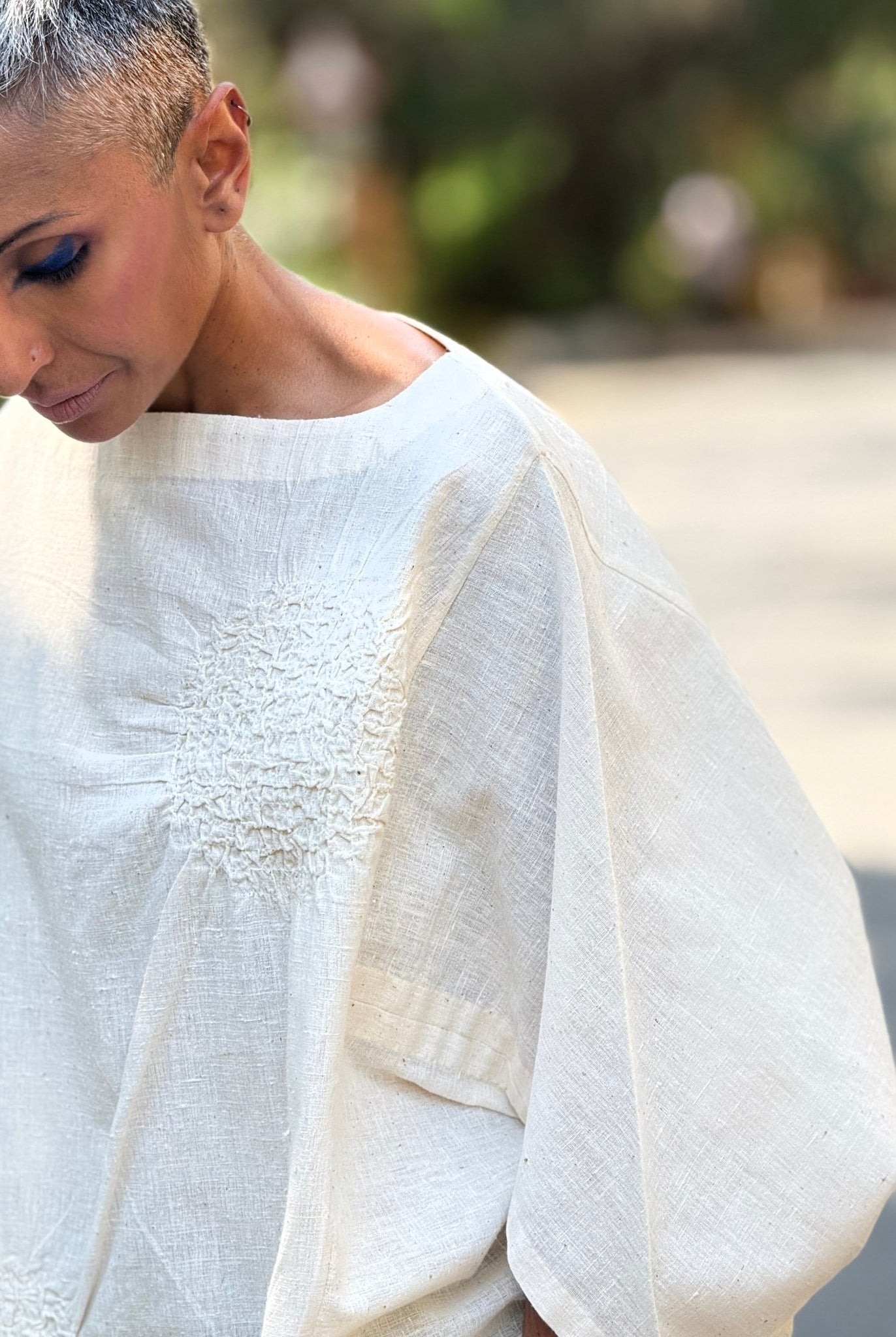 Origami Rouched Top - CiceroniTopsChiu