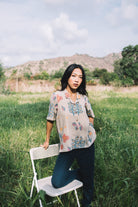 Oshibana Camp Collar Shirt - CiceroniShirtsIra