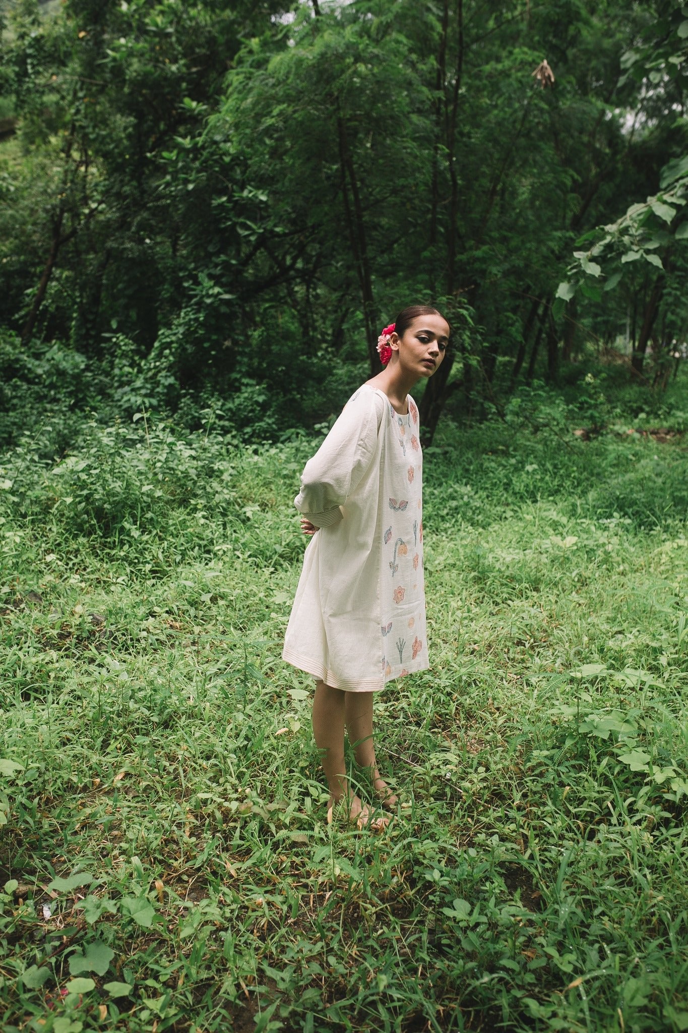 Oshibana Cowl Dress - CiceroniDressesIra