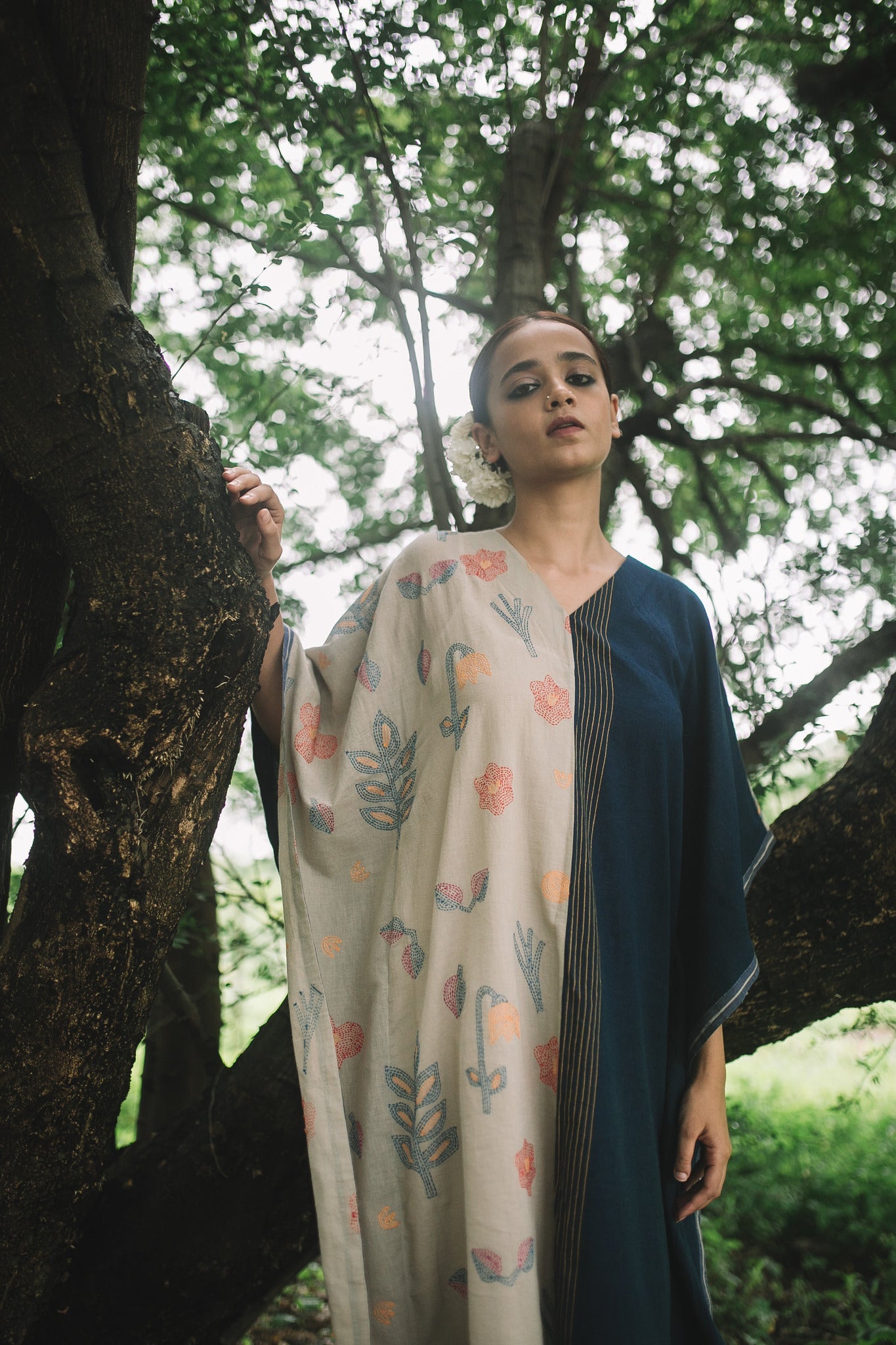 Oshibana Kaftan Dress - CiceroniDressesIra