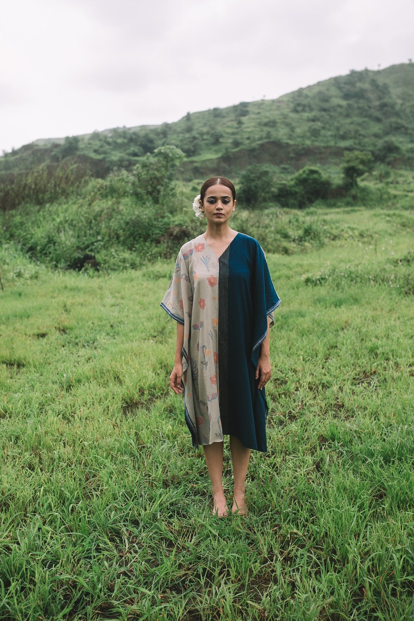 Oshibana Kaftan Dress - CiceroniDressesIra