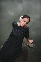 Oshibana Raglan Sleeve Dress - CiceroniDressesIra