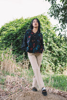 Oshibana Shirt - Black - CiceroniShirtsIra