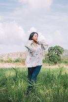 Oshibana Shirt - White - CiceroniShirtsIra