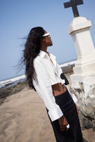 Oversized Crop Shirt|Jacket - CiceroniShirtsPriyanca Khanna