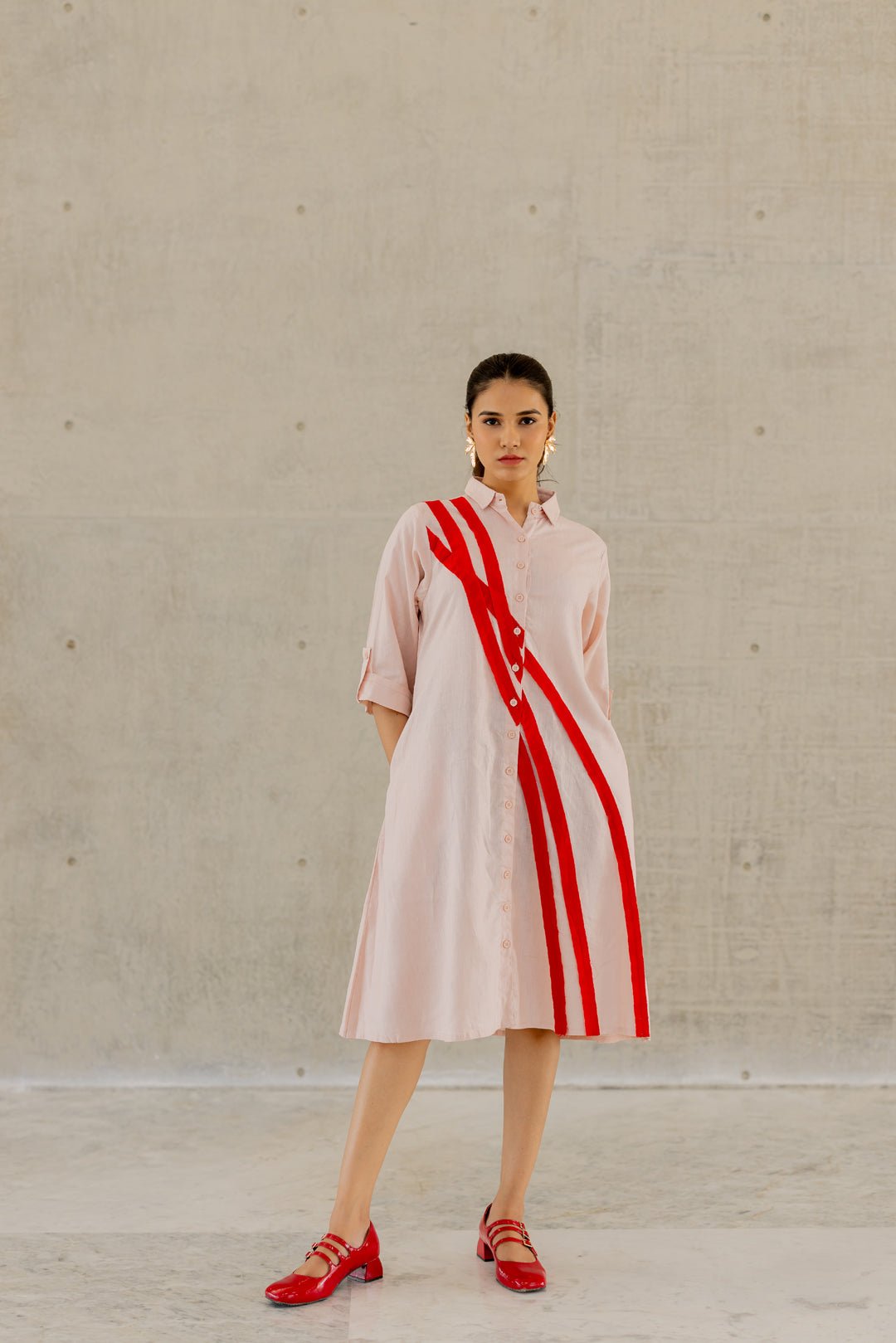 Oyster Wave Dress - CiceroniDressesSilai Studio