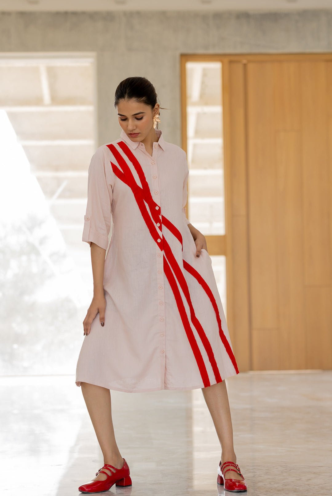 Oyster Wave Dress - CiceroniDressesSilai Studio