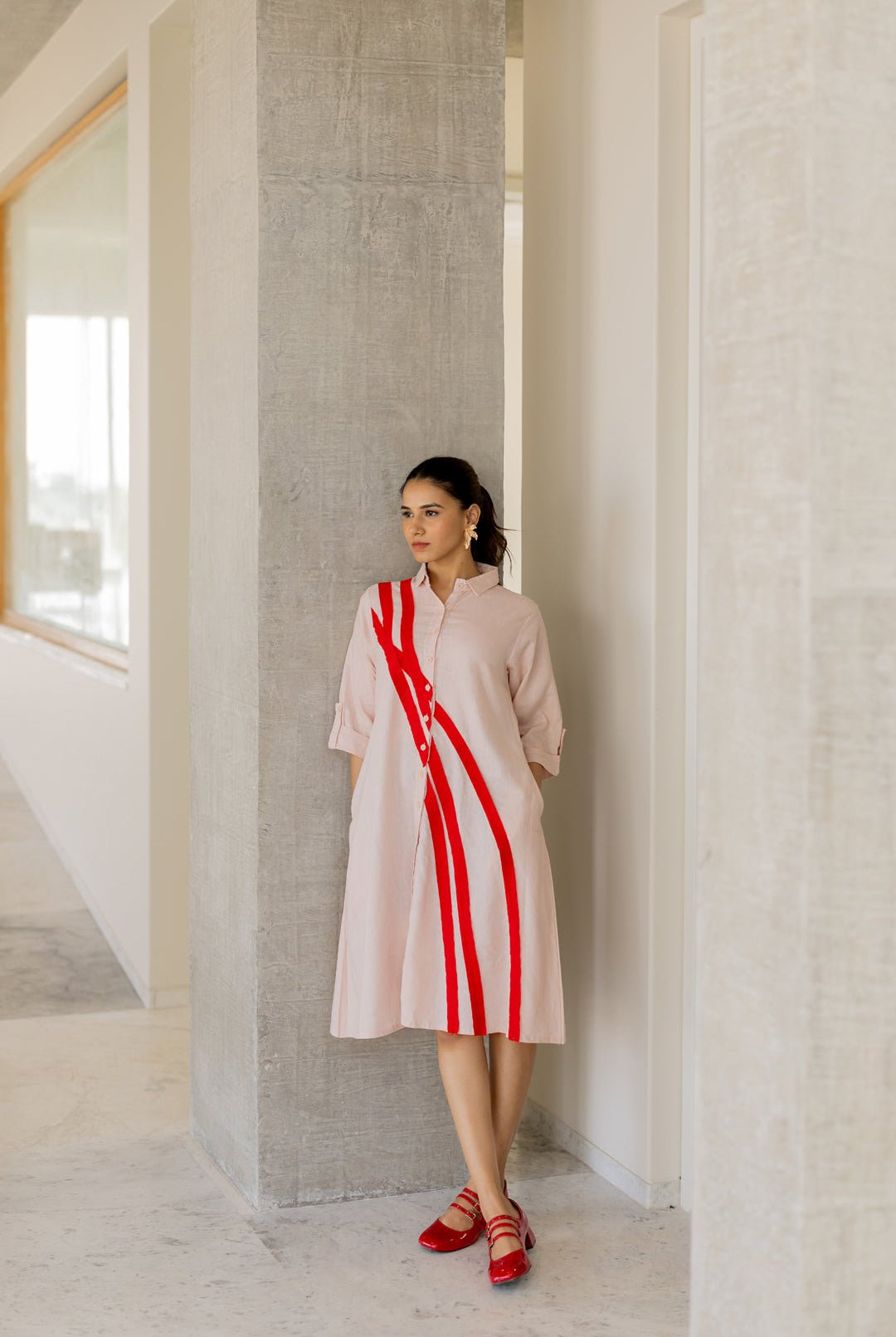 Oyster Wave Dress - CiceroniDressesSilai Studio