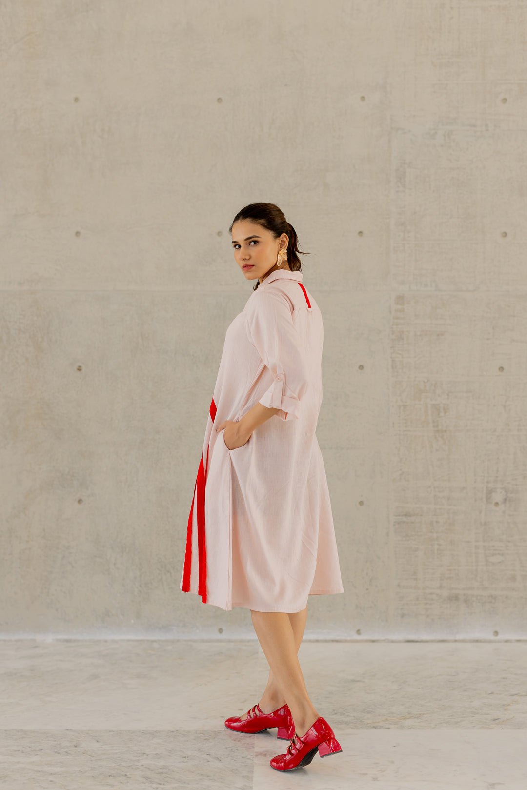 Oyster Wave Dress - CiceroniDressesSilai Studio