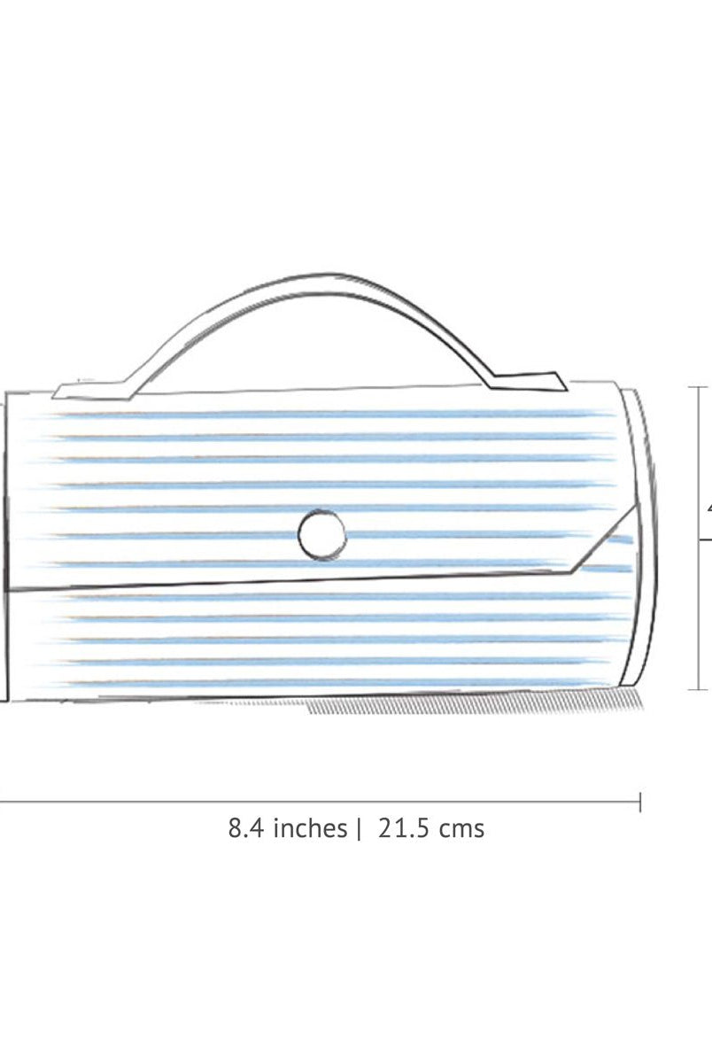 Pahaar Round Clutch - Changeable Sleeve - CiceroniClutchLukka Chuppi