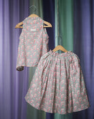 ‘Paisley Heart’ Girls Ethnic Wear Lehenga Set - CiceroniLehenga SetLove The World Today