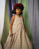 ‘Paisley Heart’ Girls Ethnic Wear Lehenga Set - CiceroniLehenga SetLove The World Today