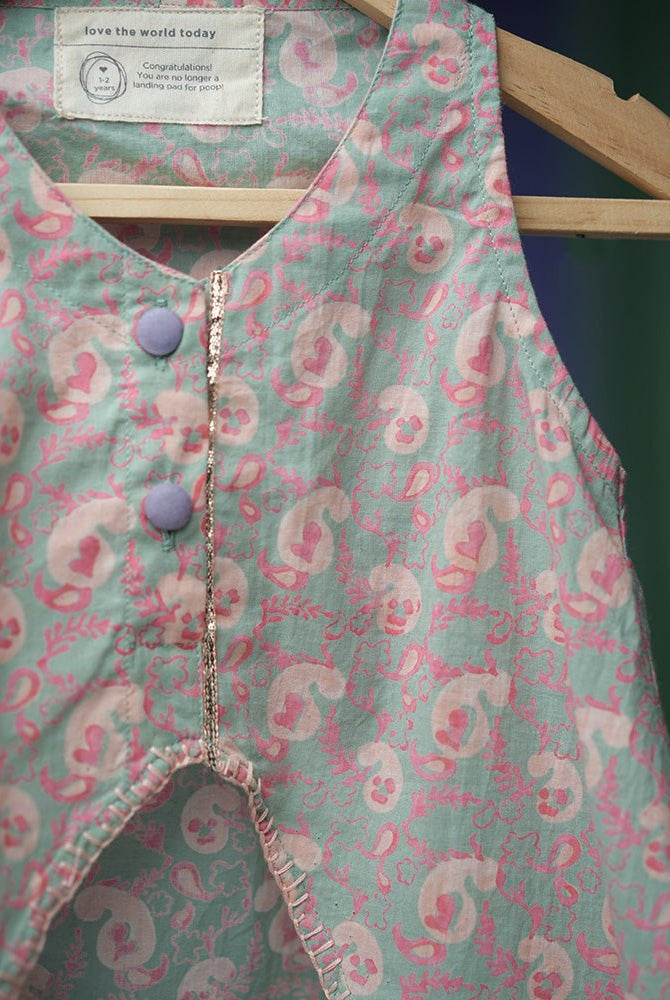 ‘Paisley Heart’ Girls Ethnic Wear Lehenga Set - CiceroniLehenga SetLove The World Today