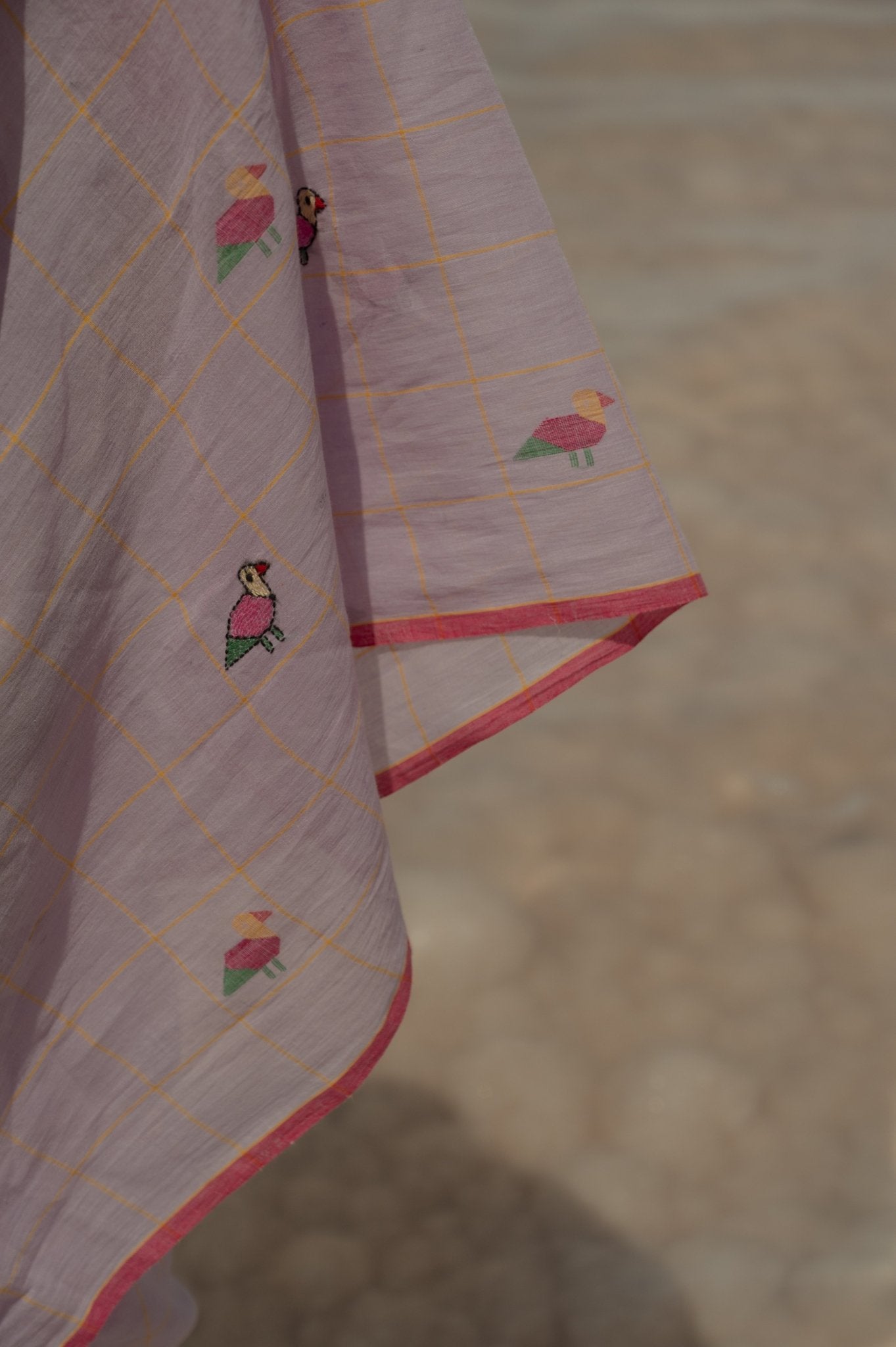 Pakhi Jamdani Saree - CiceroniSareeGulmohar Calcutta