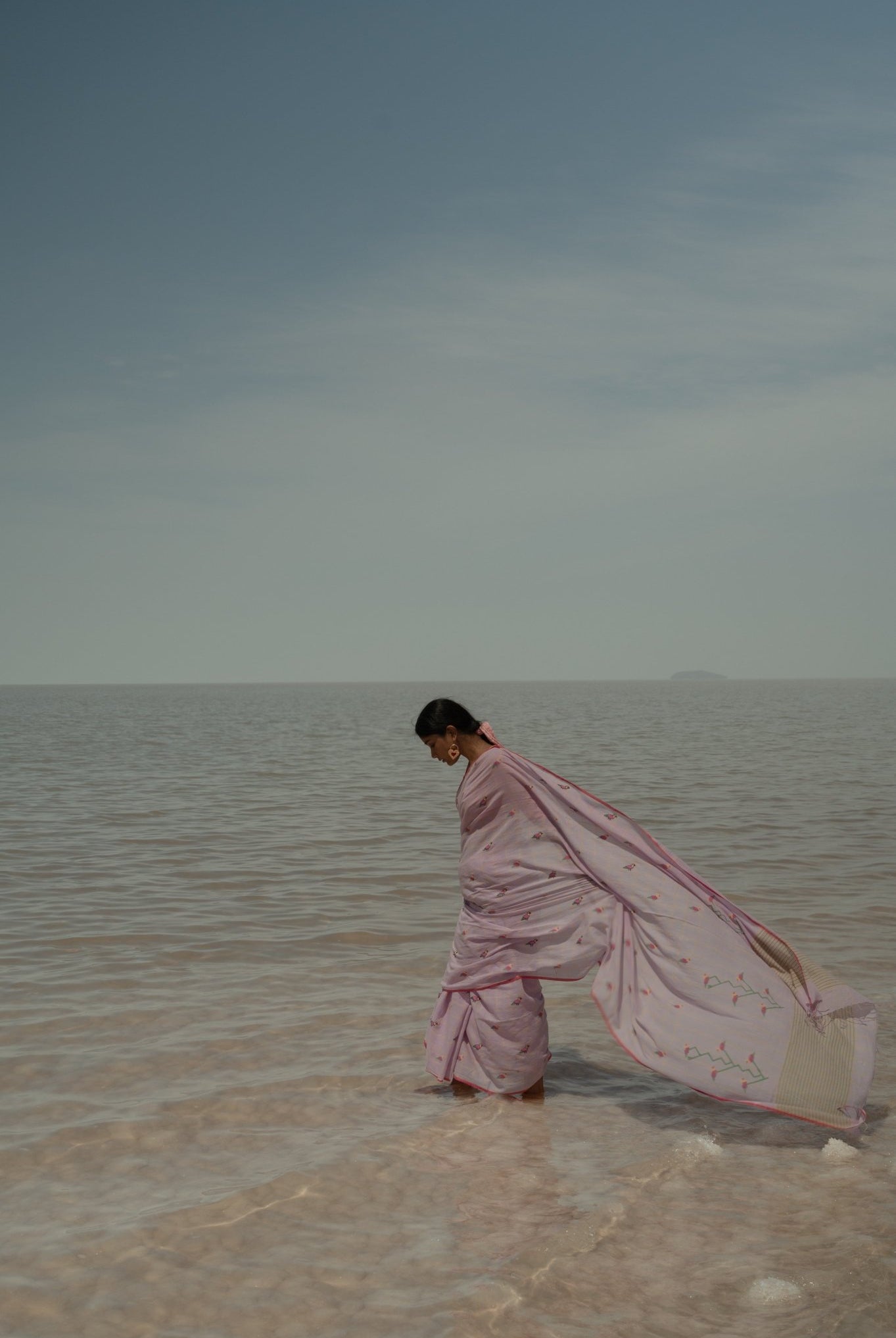 Pakhi Jamdani Saree - CiceroniSareeGulmohar Calcutta