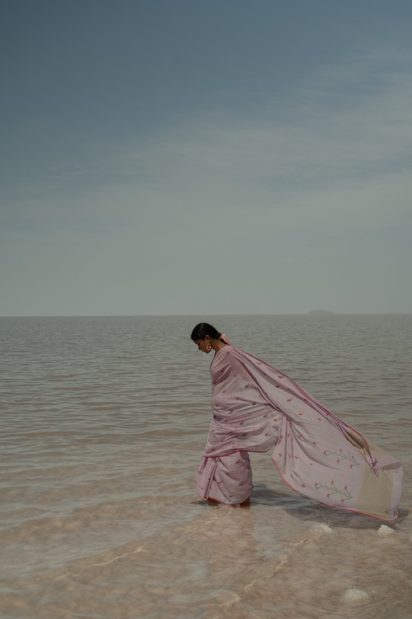 Pakhi Jamdani Saree - CiceroniSareeGulmohar Calcutta