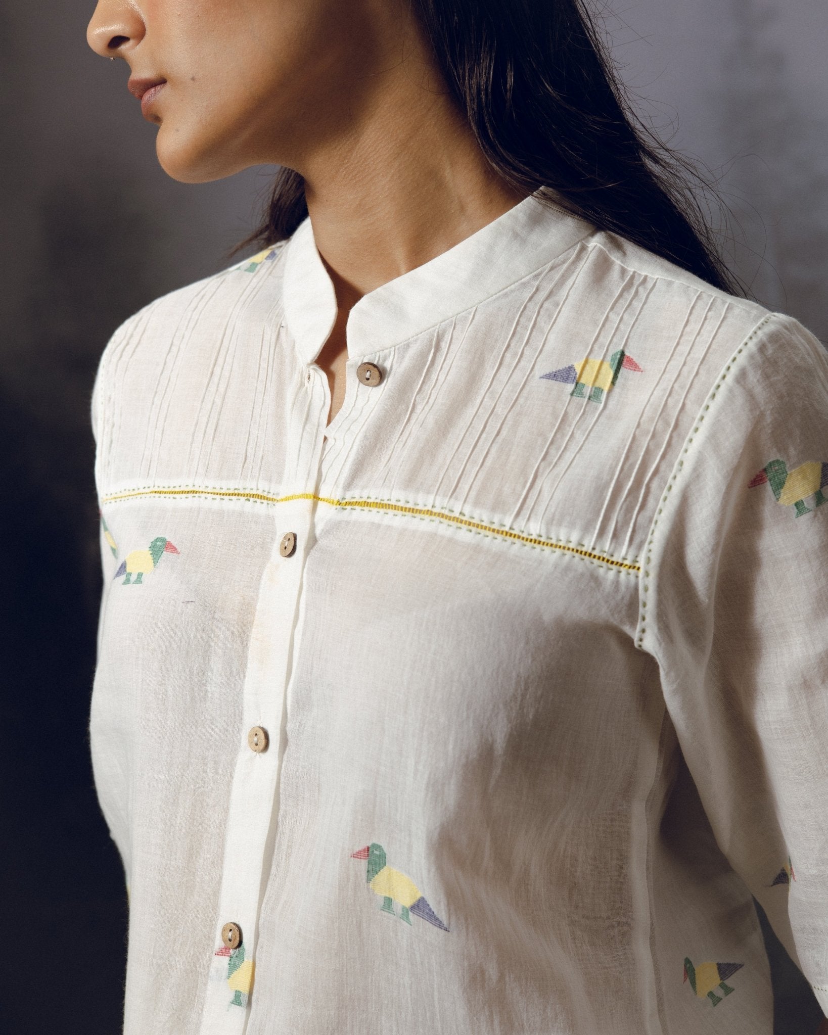 Pakhi Shirt - CiceroniWomen ShirtsGulmohar Calcutta