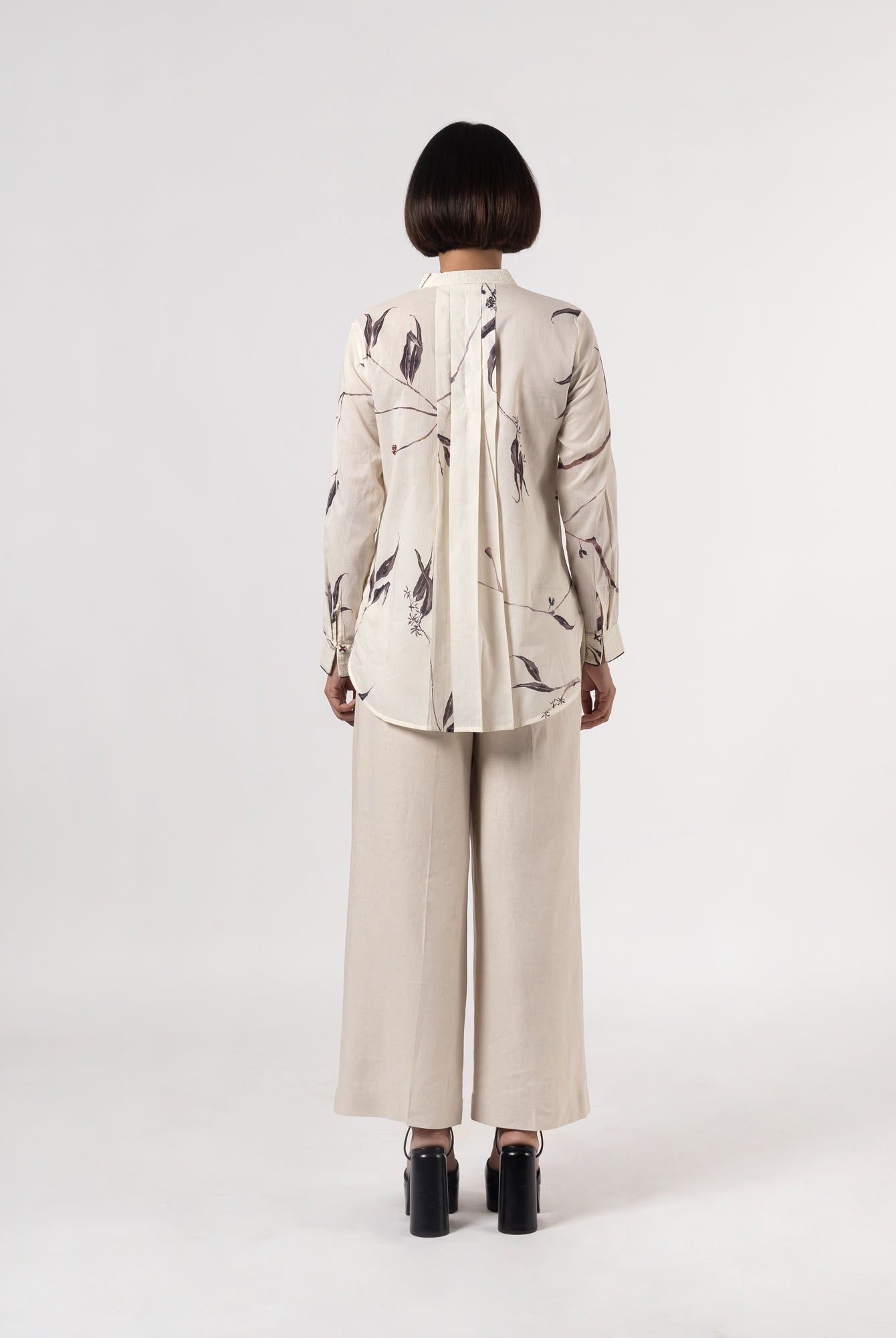 Palermo Natural Charcoal Shirt - CiceroniShirtsShades of India