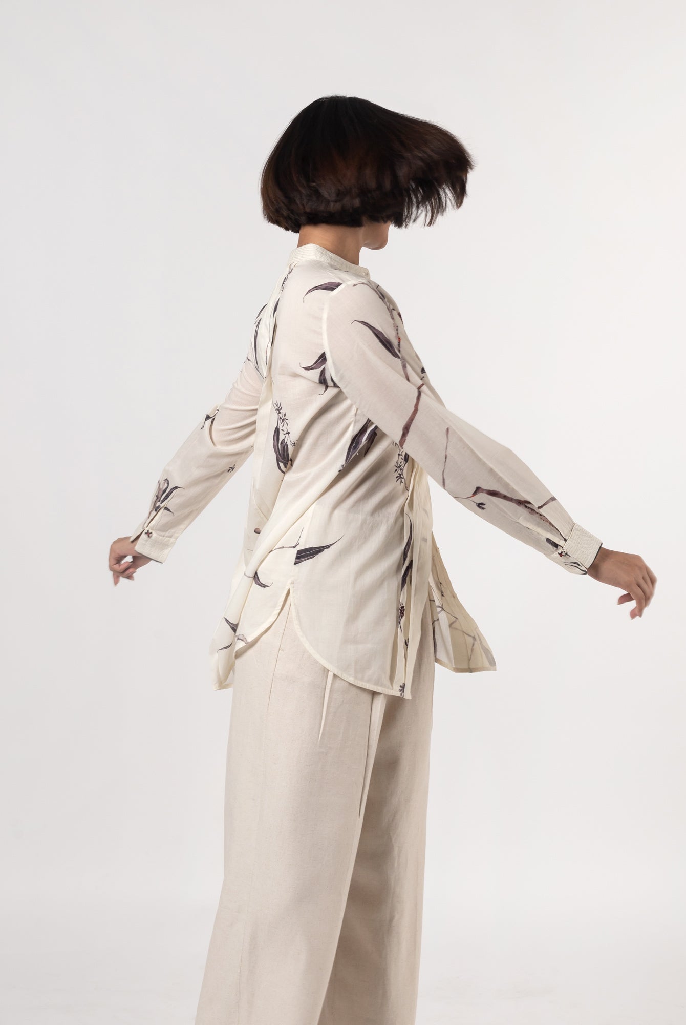 Palermo Natural Charcoal Shirt - CiceroniShirtsShades of India