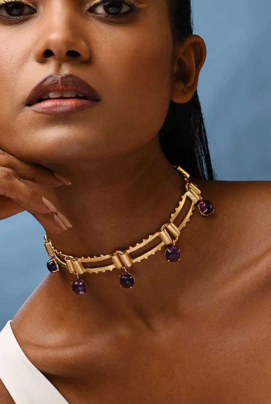 Palisade Choker - Gold - CiceroniNeckpieceBatoki